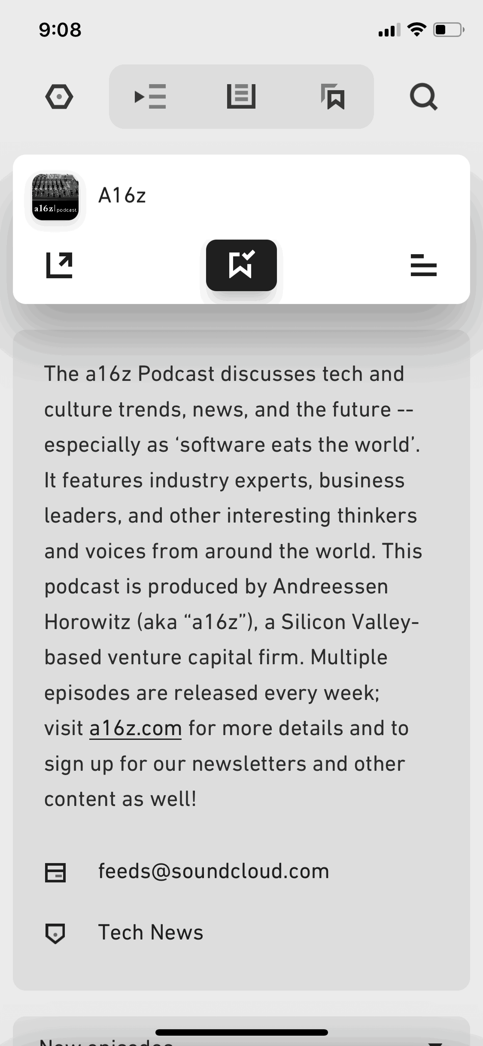 Agora iOS News interface screenshot 15
