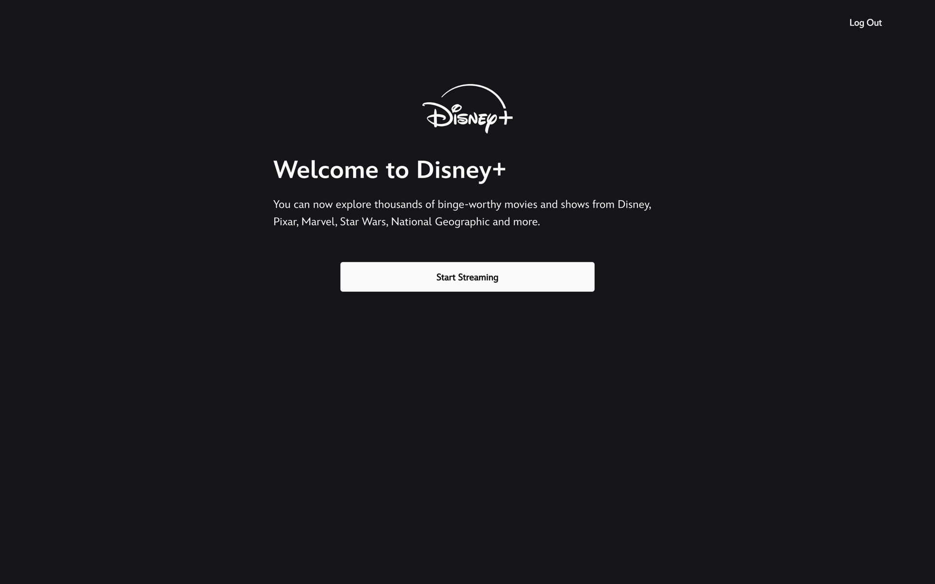 Disney+ Web Entertainment interface screenshot 15