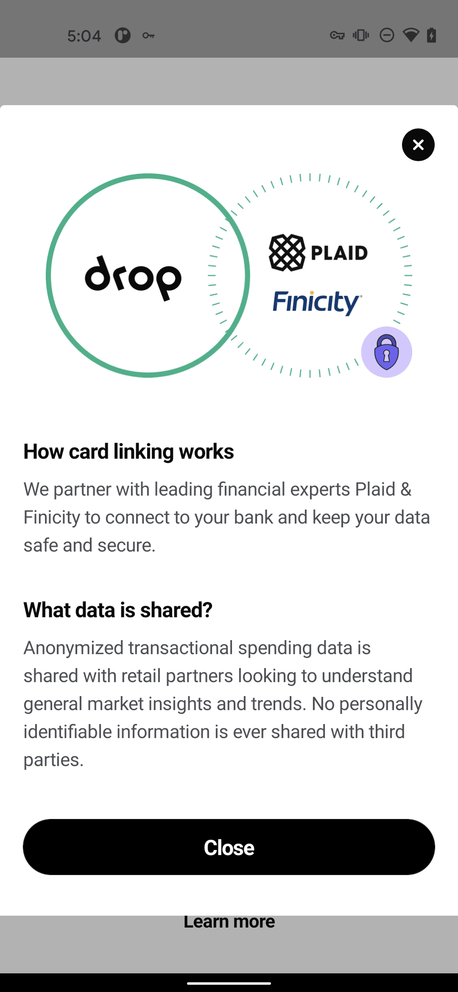 Drop Android Shopping interface screenshot 15