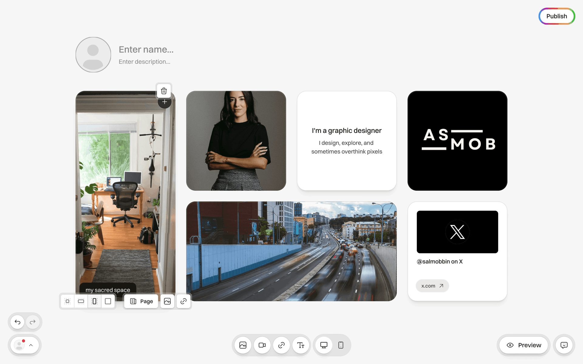 Portrait Web Crypto & Web3 interface screenshot 24