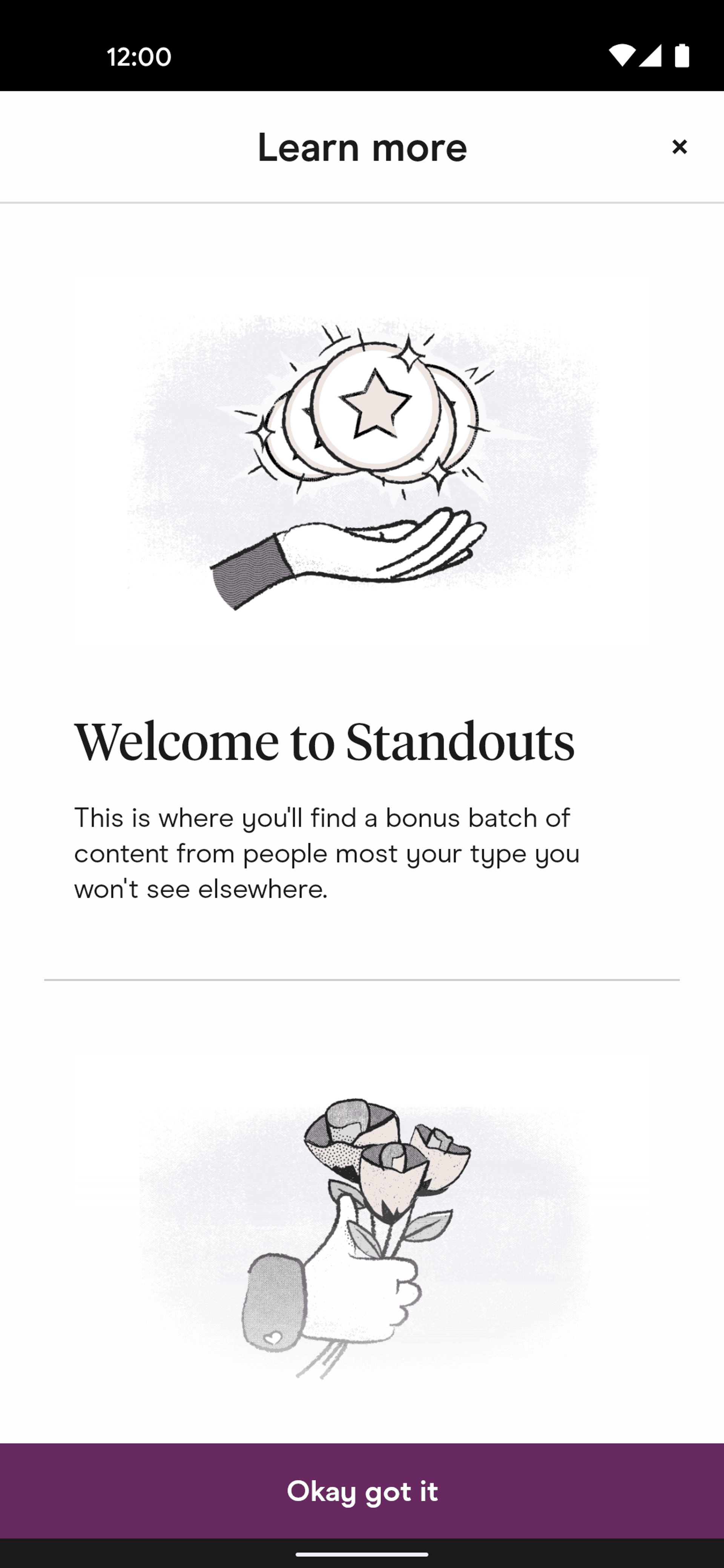 Hinge Android Lifestyle interface screenshot 6