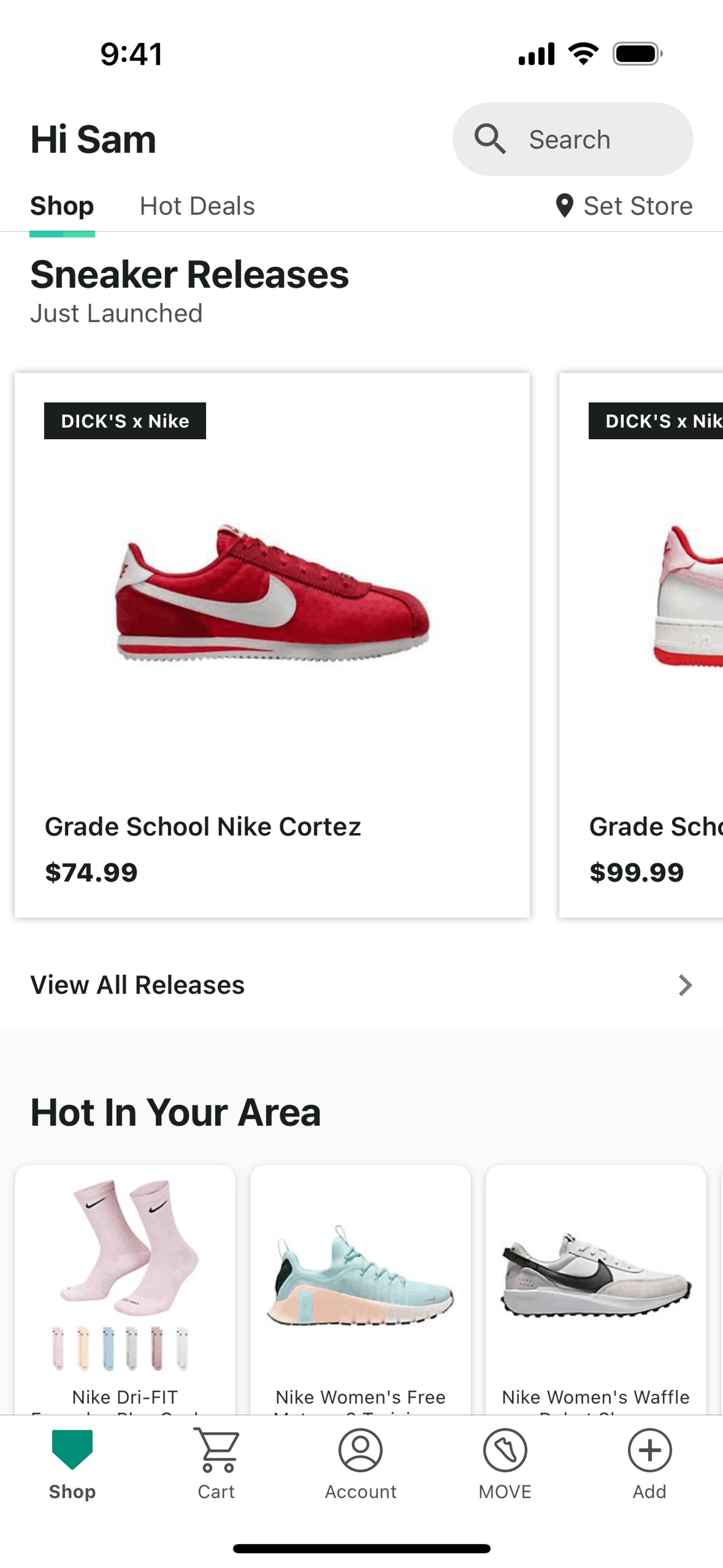 DICK’S Sporting Goods iOS Shopping interface screenshot 20