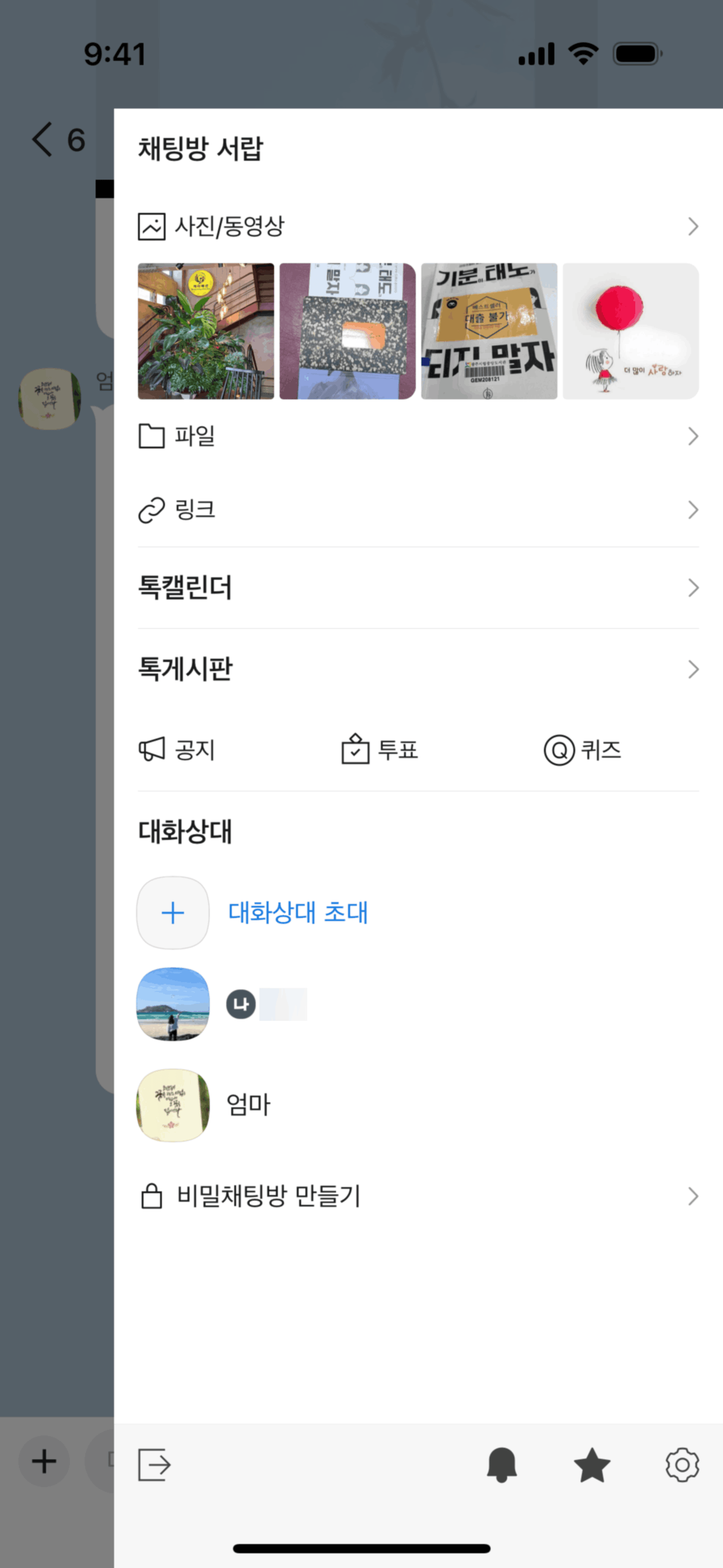 KakaoTalk iOS Social Networking interface screenshot 15