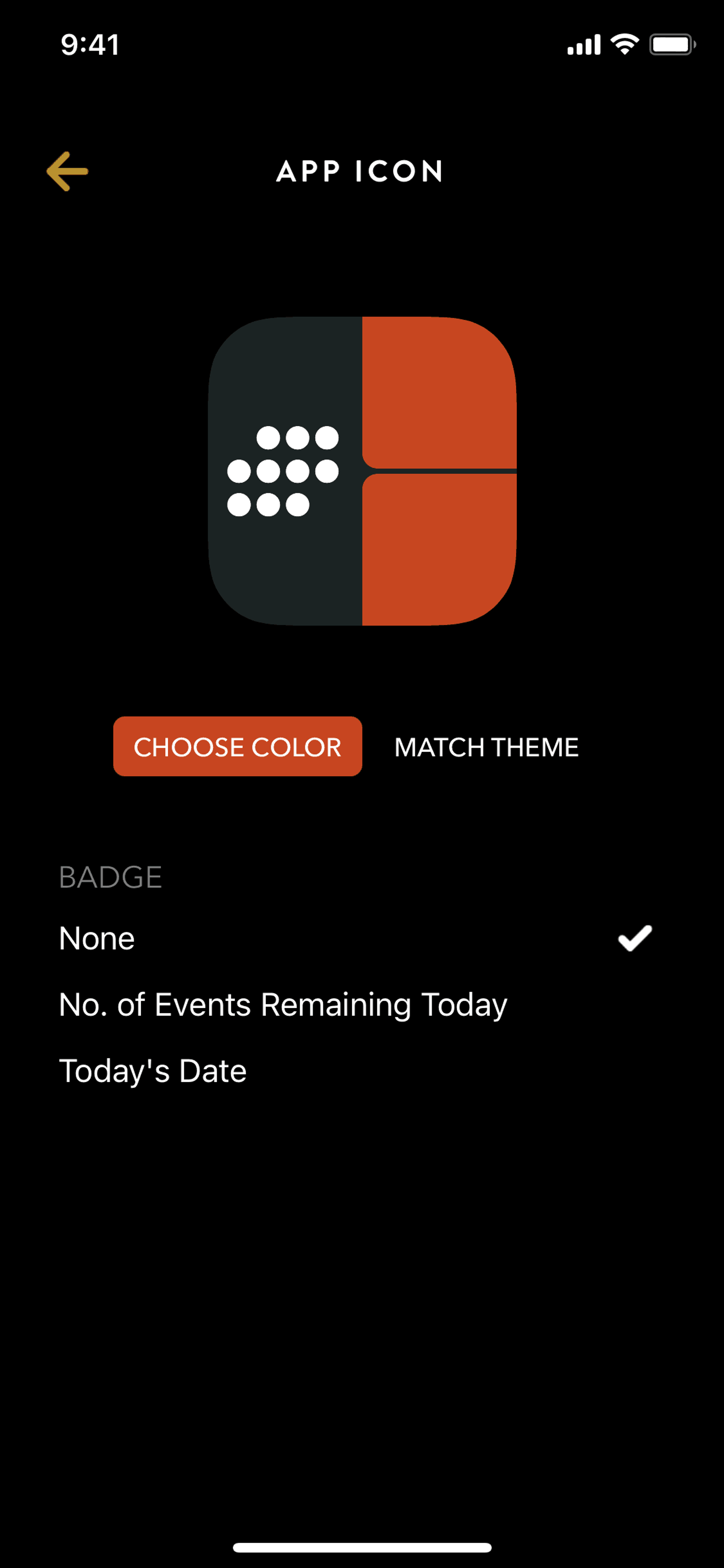 Timepage iOS Productivity interface screenshot 9