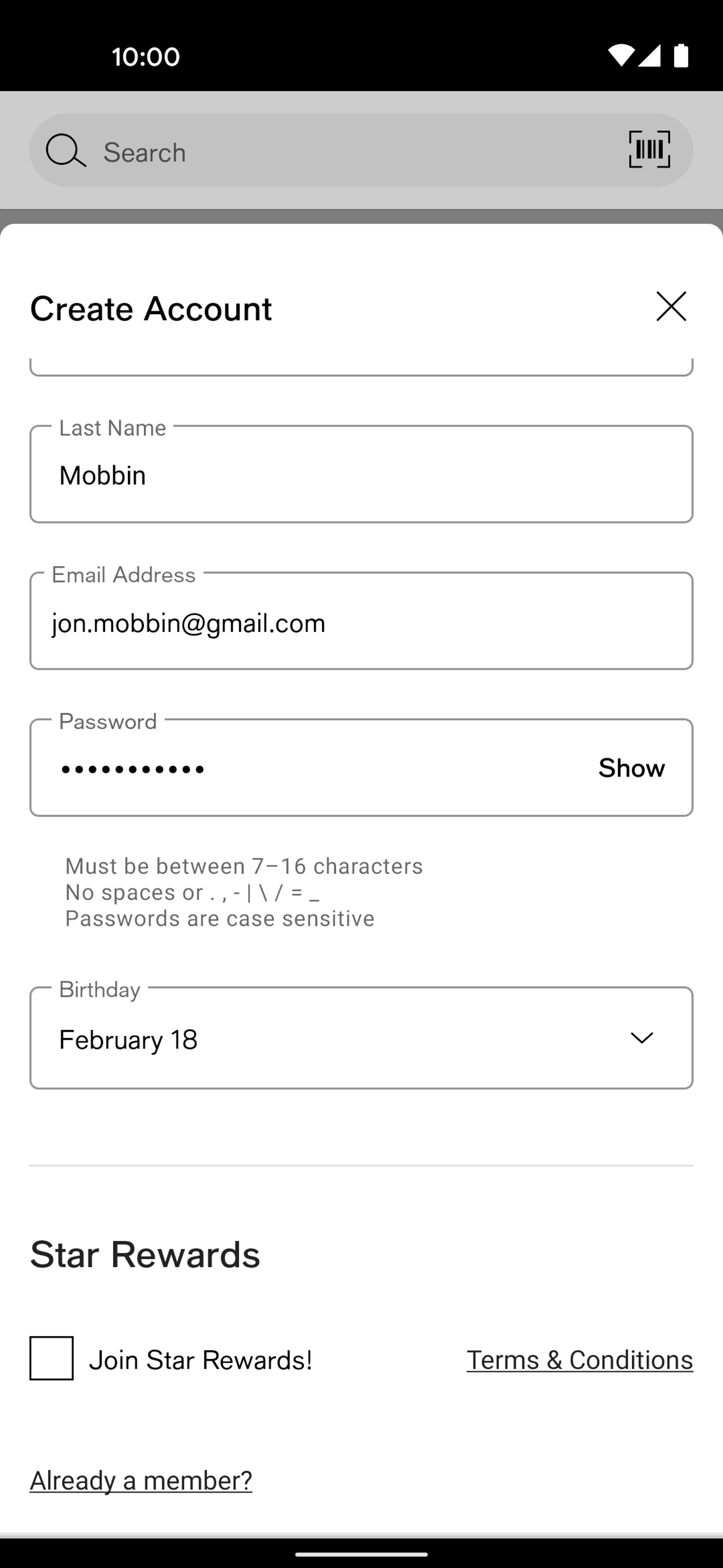 Macy's Android Shopping interface screenshot 11