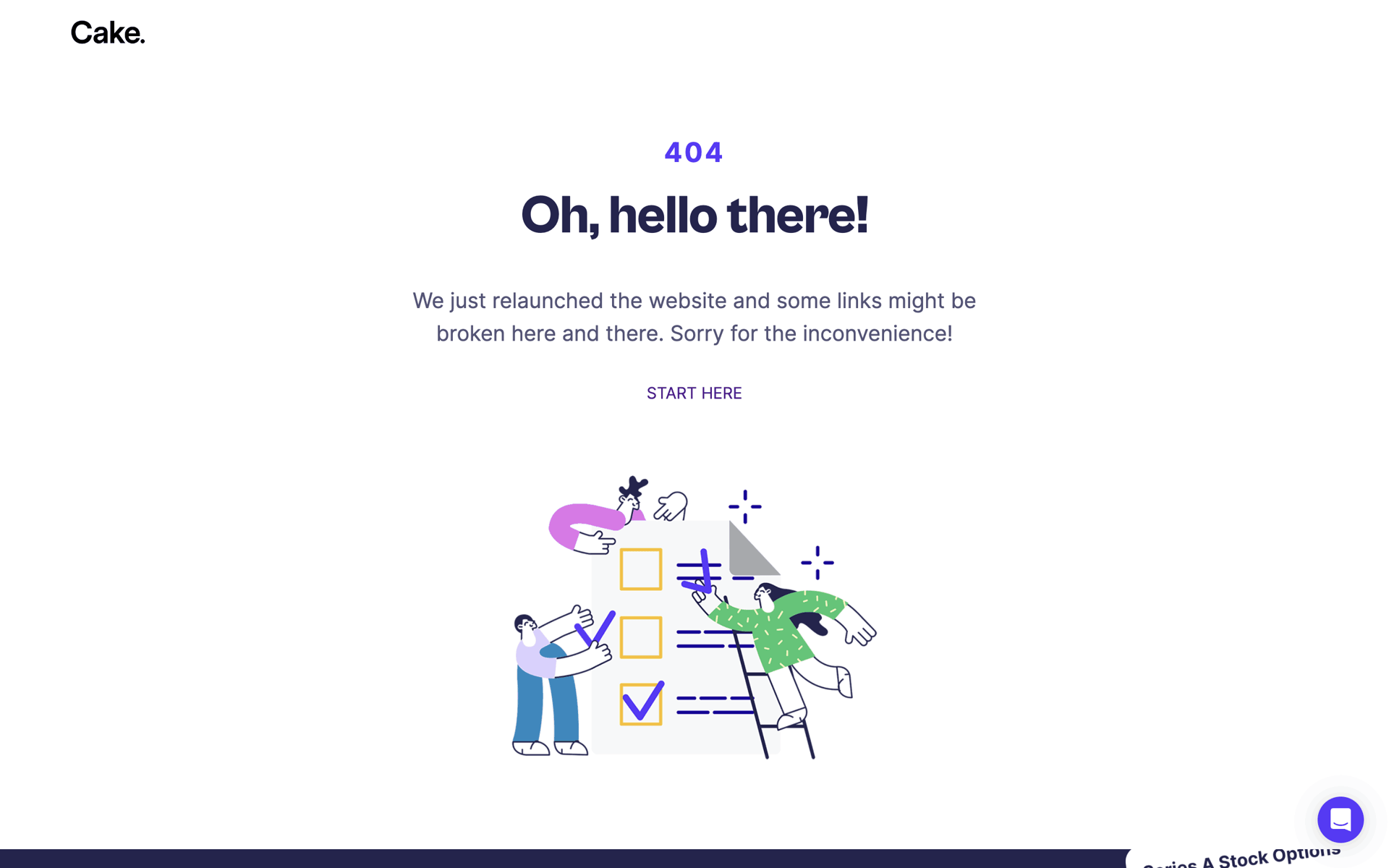 Cake Equity Web Business interface screenshot 5