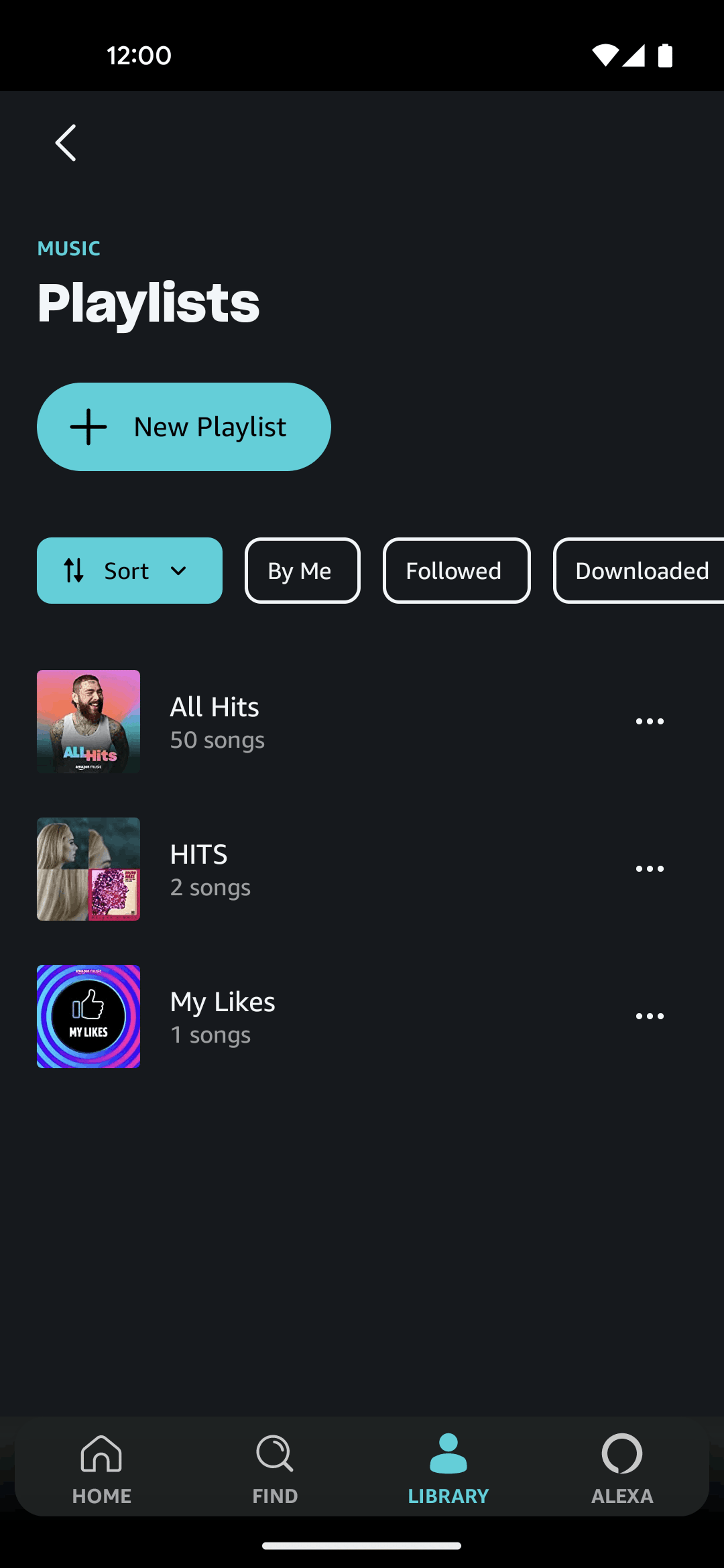 Amazon Music Android Music & Audio interface screenshot 11