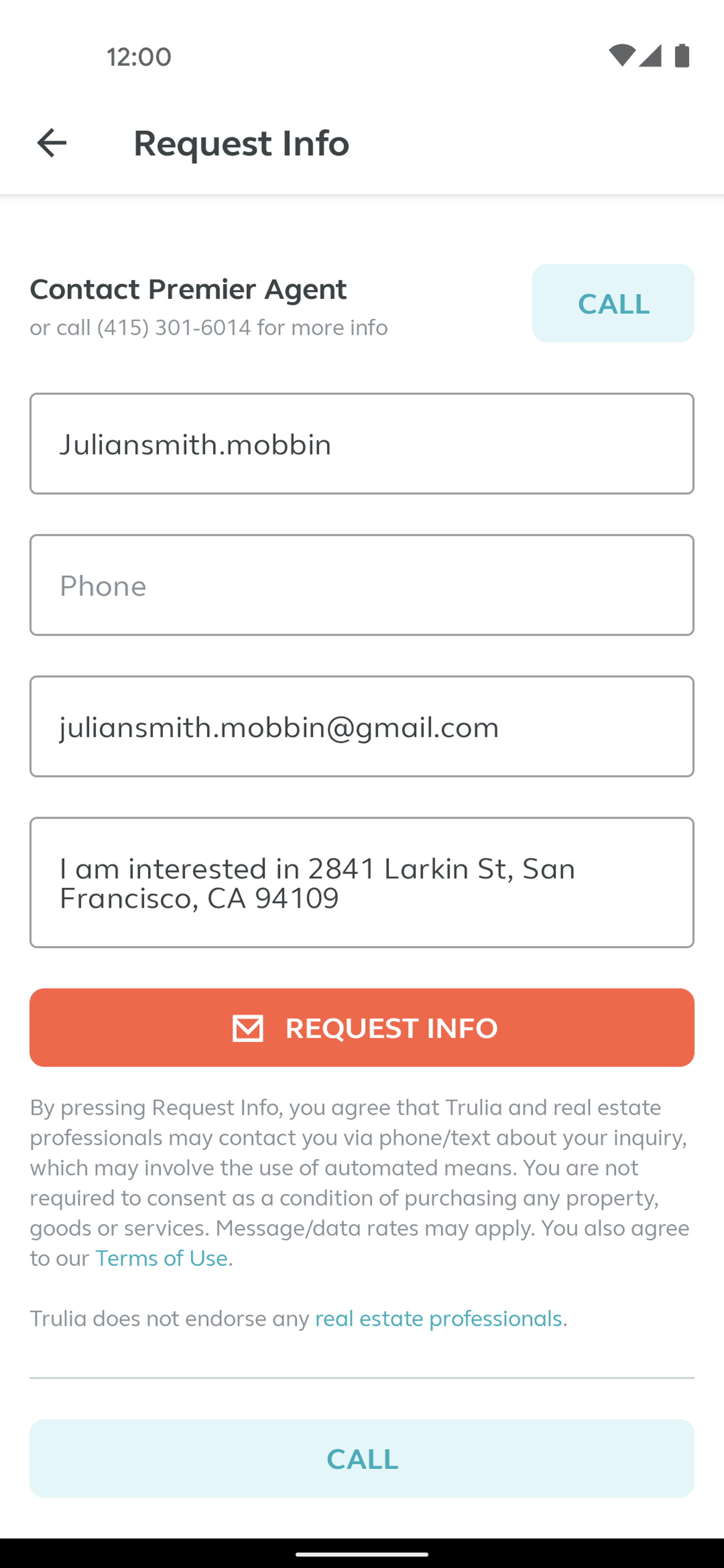 Trulia Android Real Estate interface screenshot 14