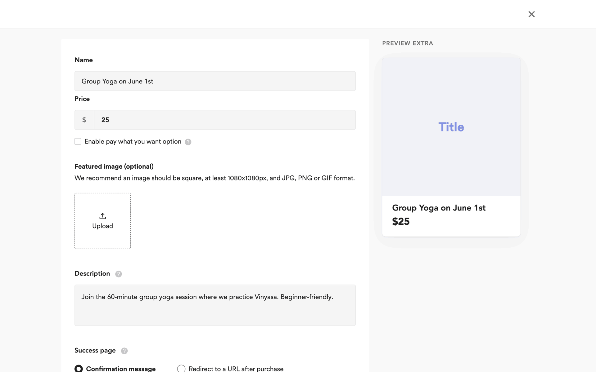 Buy Me a Coffee Web Business interface screenshot 11