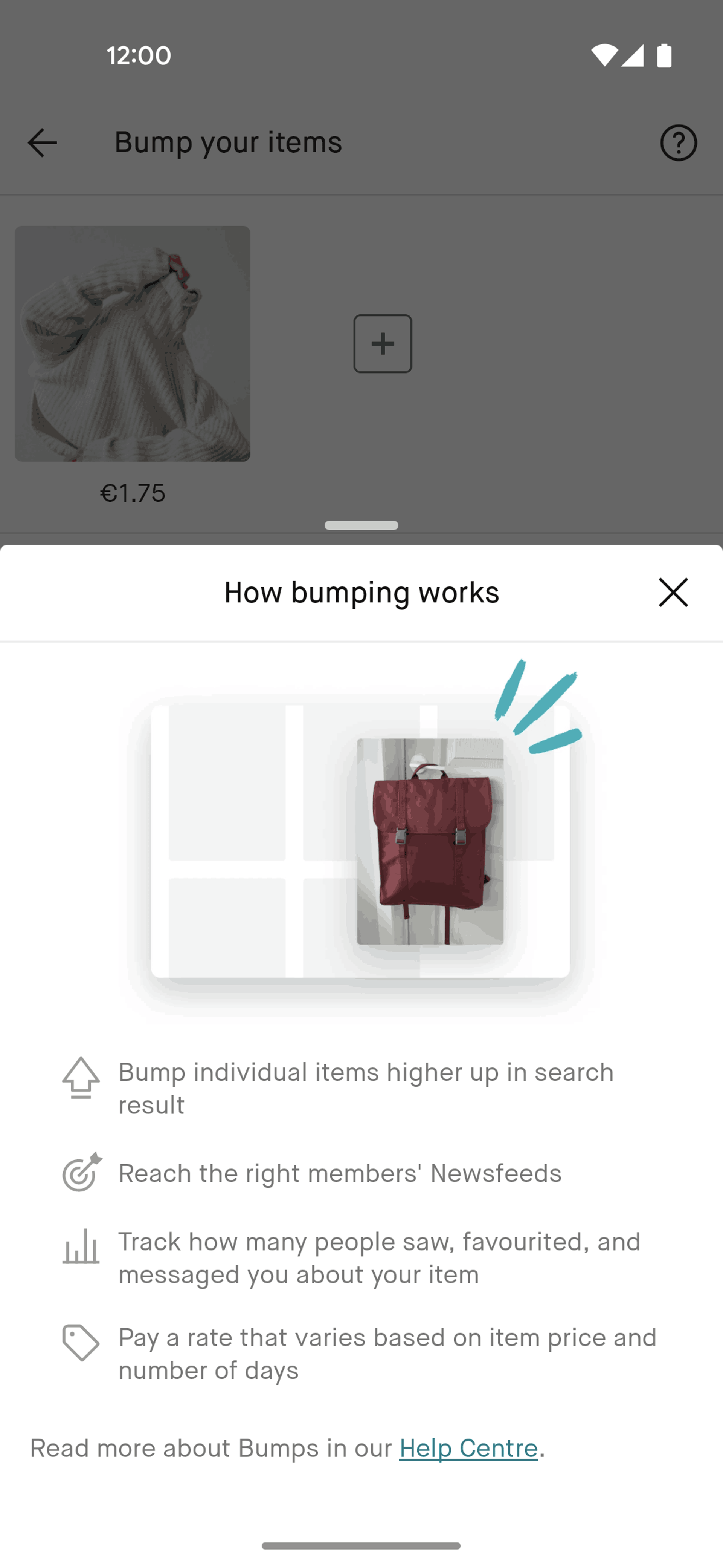 Vinted Android Shopping interface screenshot 24