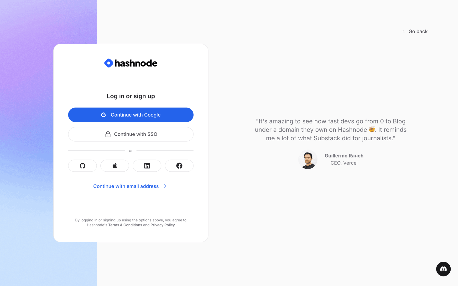 Hashnode Web Developer Tools interface screenshot 5