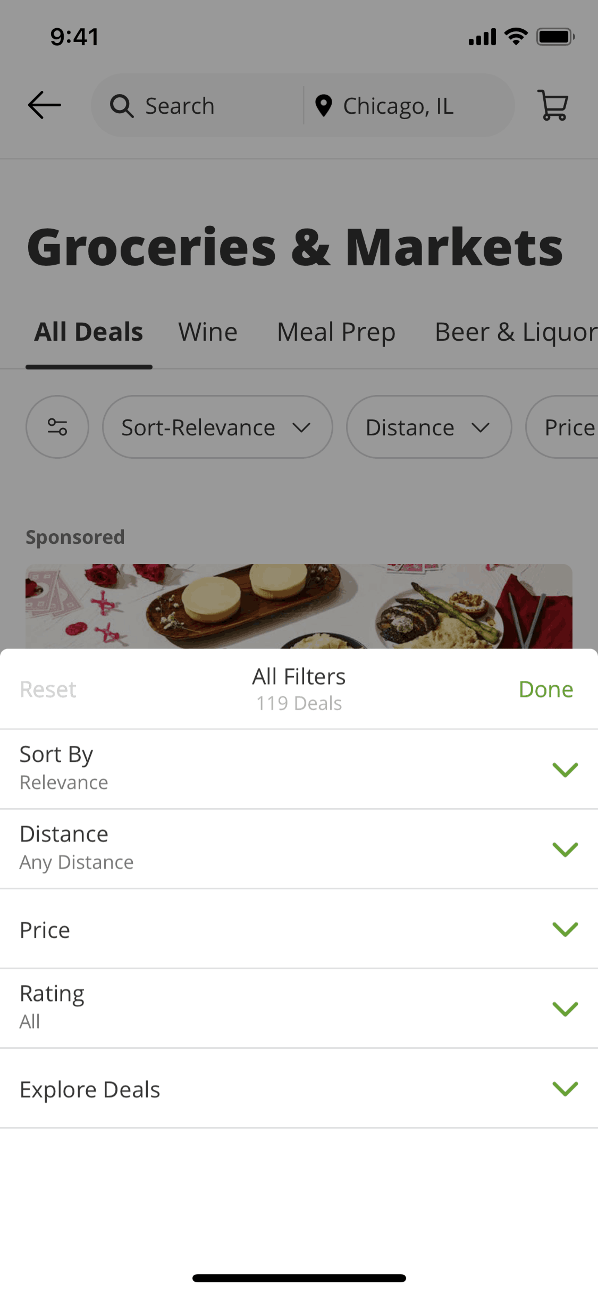 Groupon iOS Shopping interface screenshot 15