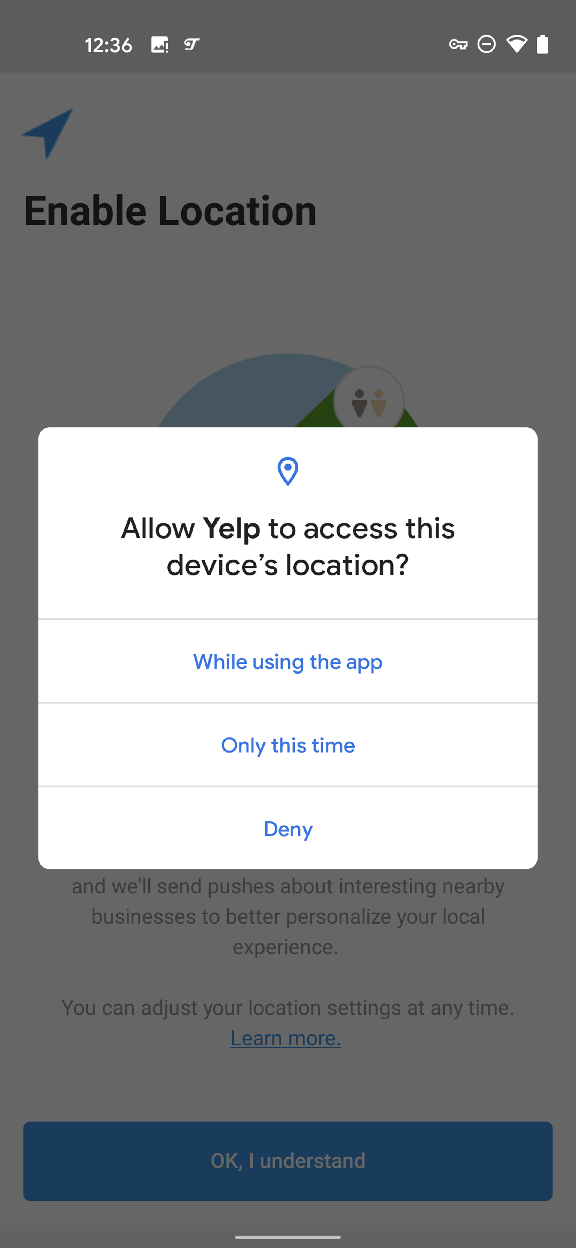 Yelp Android Food & Drink interface screenshot 2