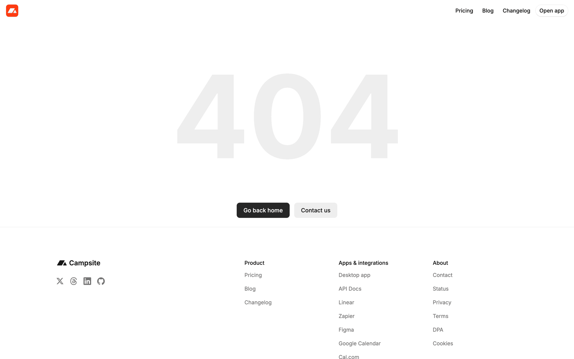 Campsite Web Productivity interface screenshot 3