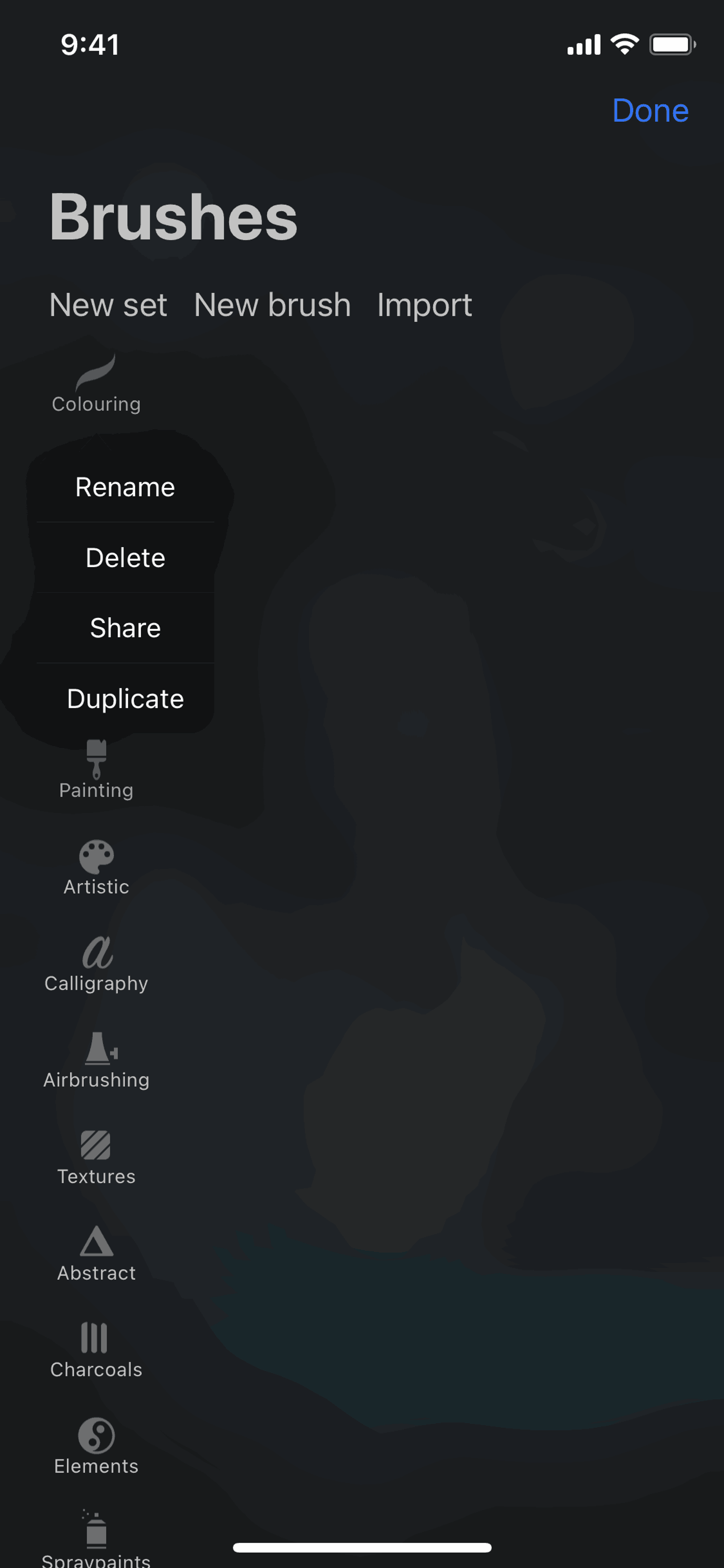 Procreate Pocket iOS Graphics & Design interface screenshot 13