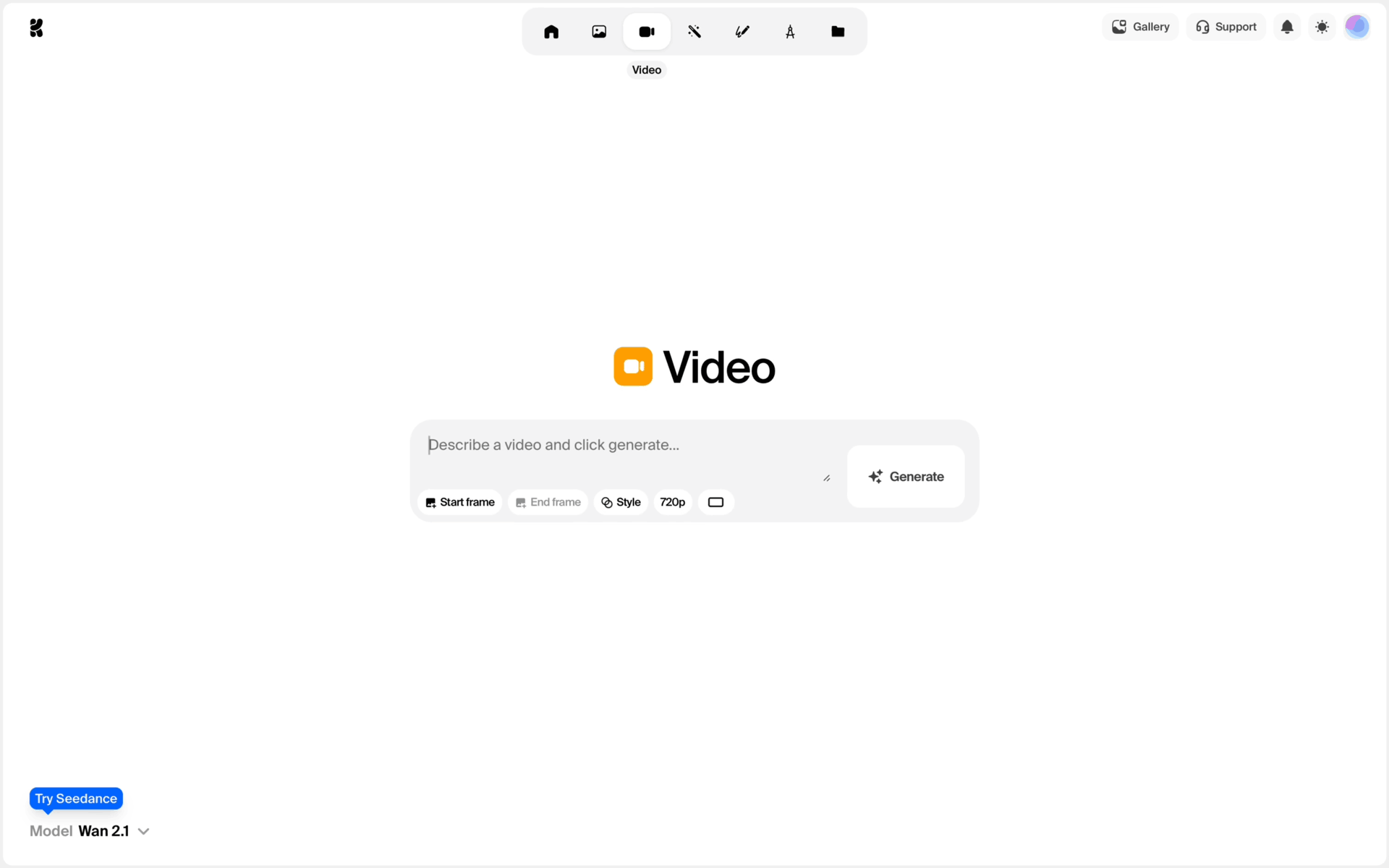 Krea AI Web Photo & Video interface screenshot 23