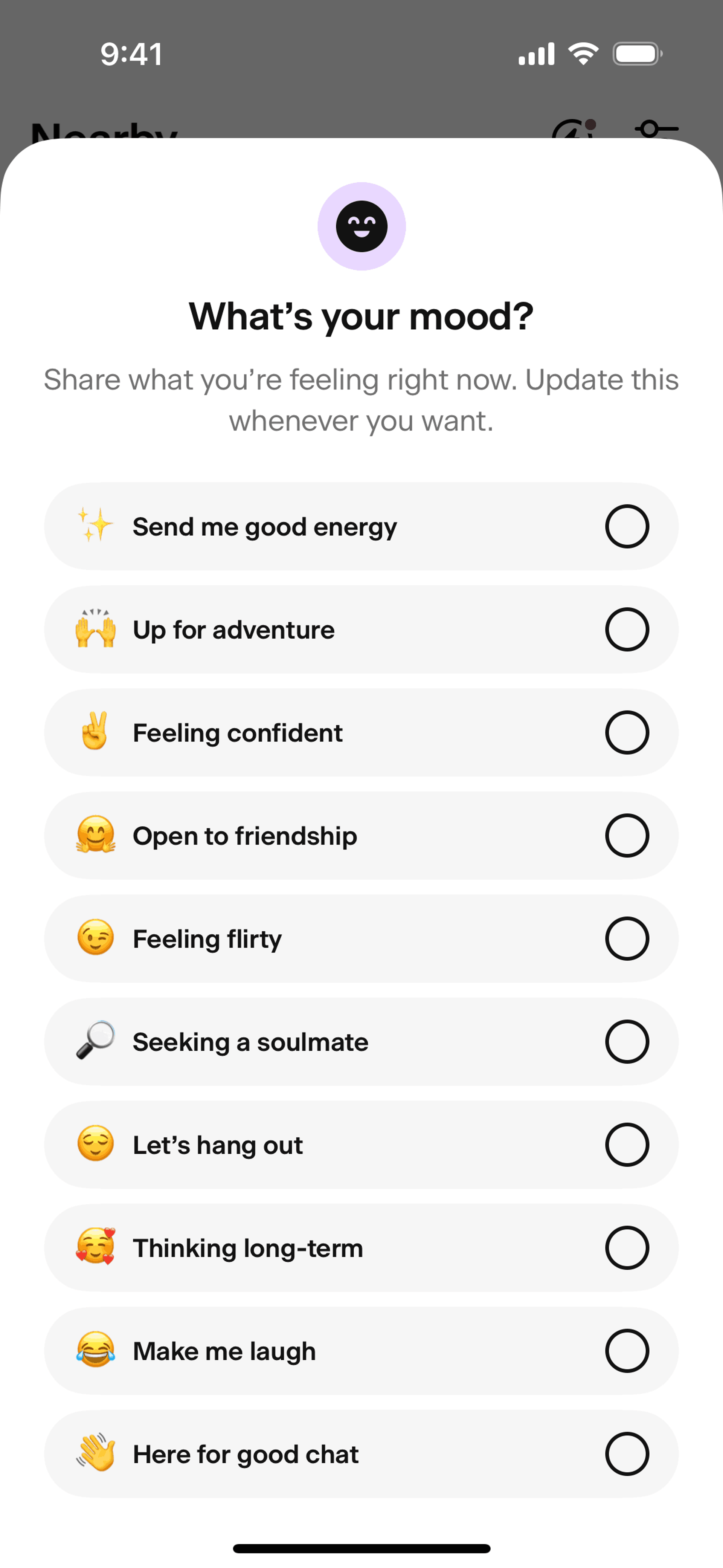 Badoo iOS Lifestyle interface screenshot 21