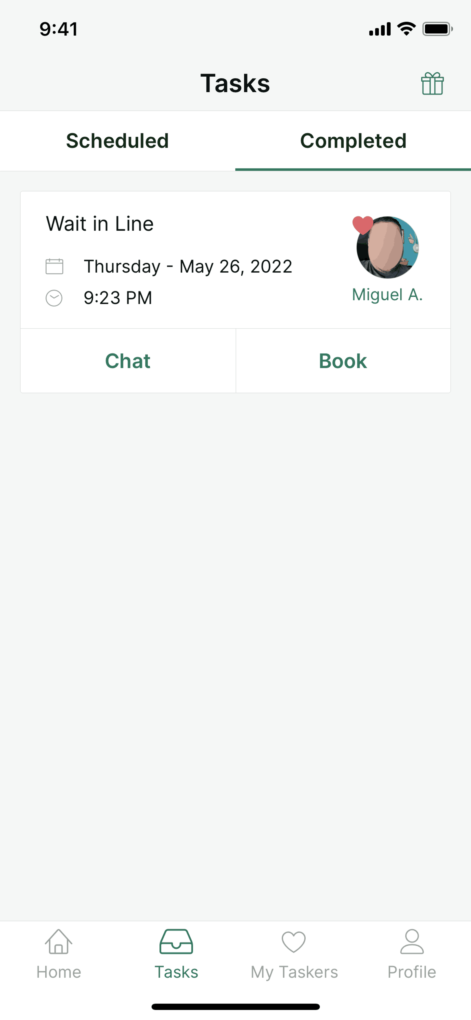 TaskRabbit iOS Lifestyle interface screenshot 6