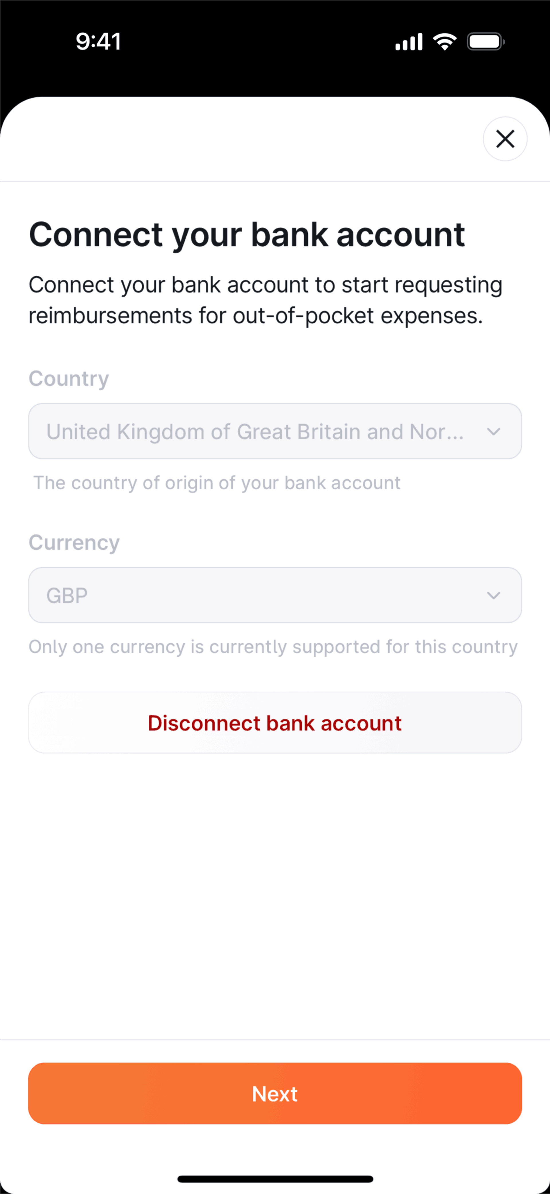 Brex iOS Business interface screenshot 14