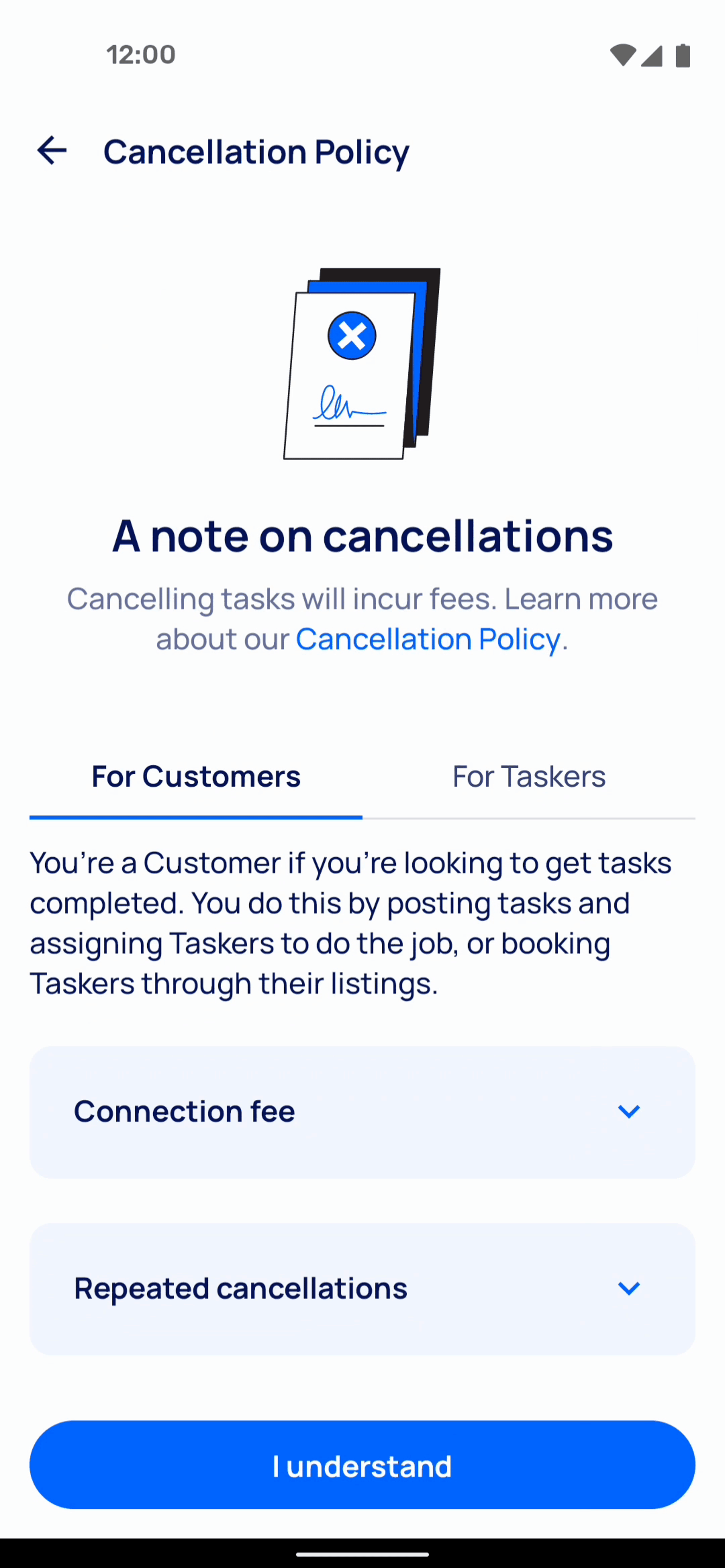 Airtasker Android Business interface screenshot 16