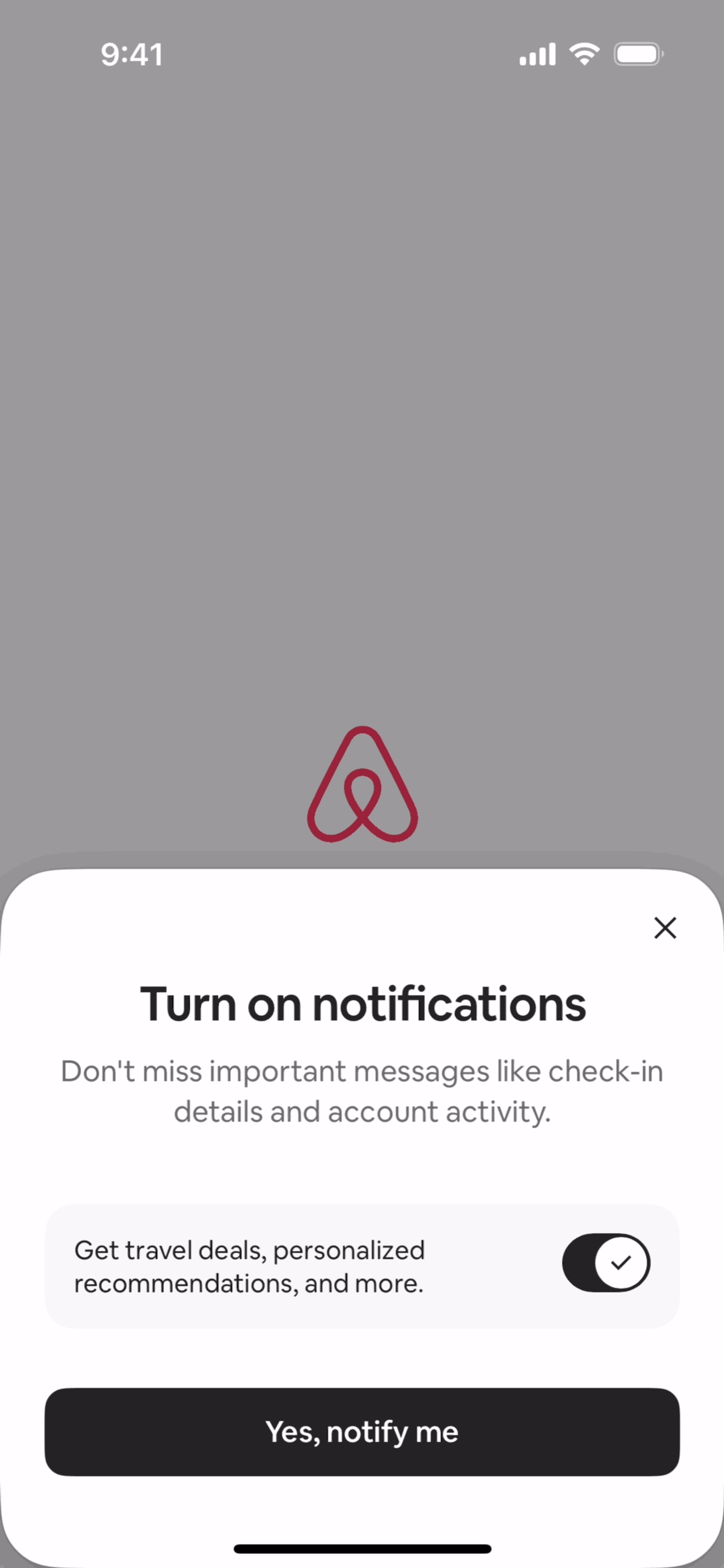 Airbnb iOS Real Estate interface screenshot 13