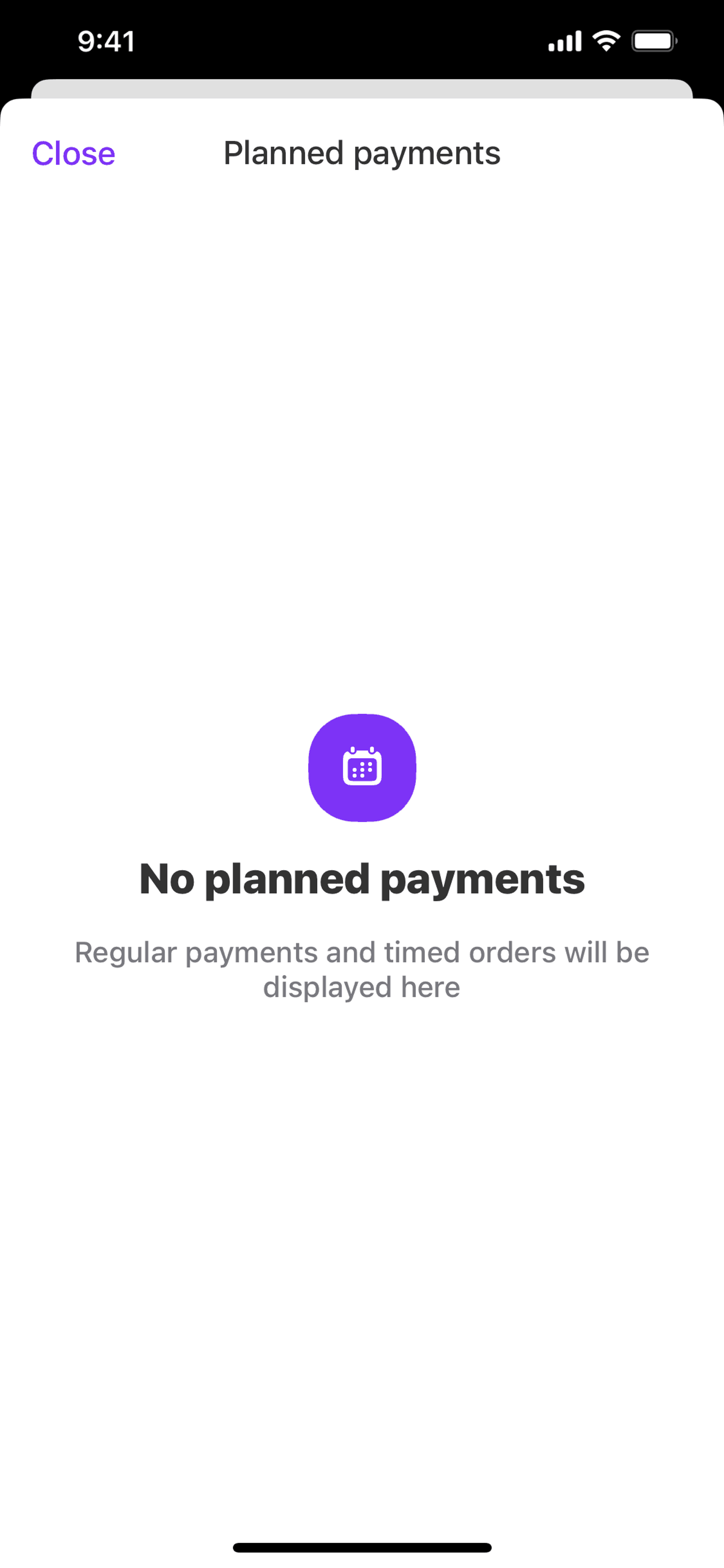 Vivid iOS Finance interface screenshot 18