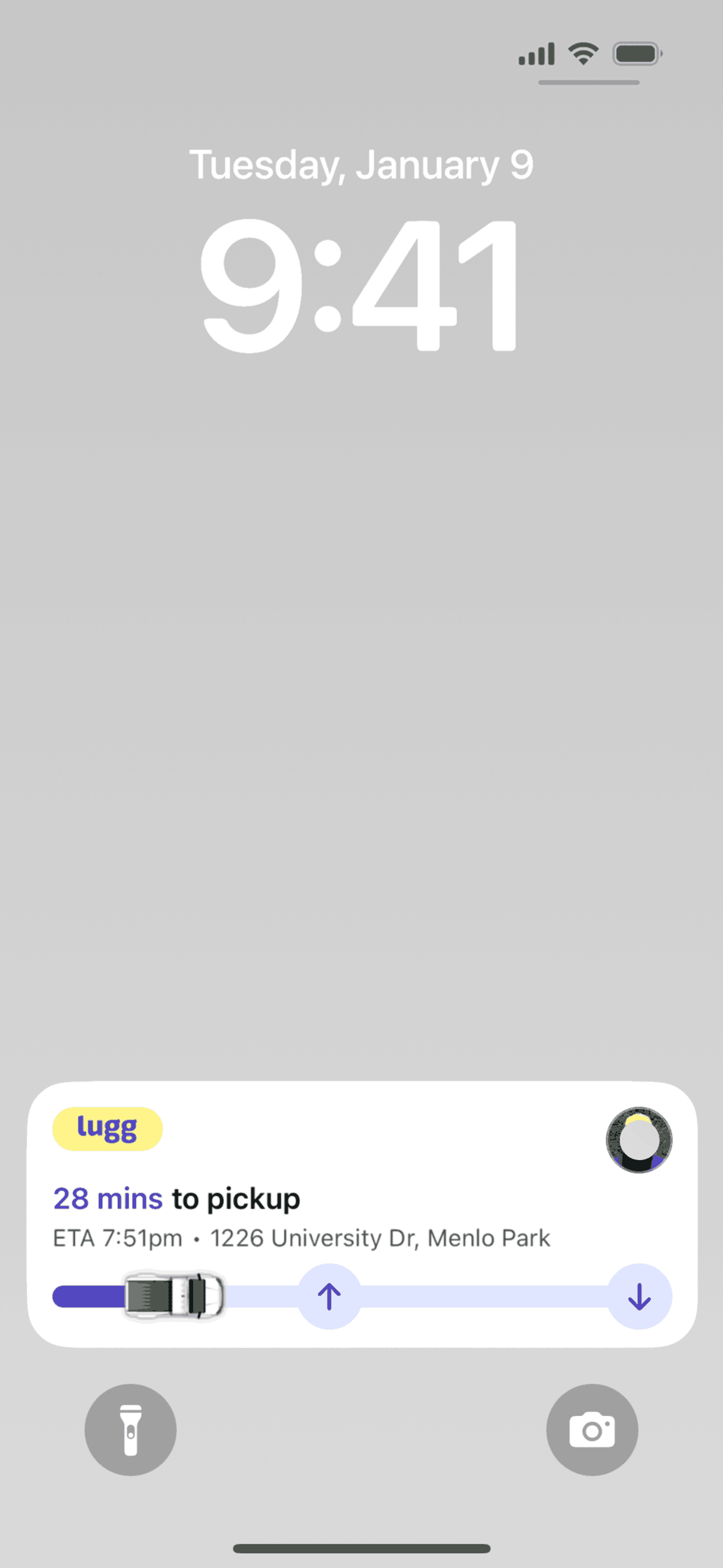 Lugg iOS Lifestyle interface screenshot 2