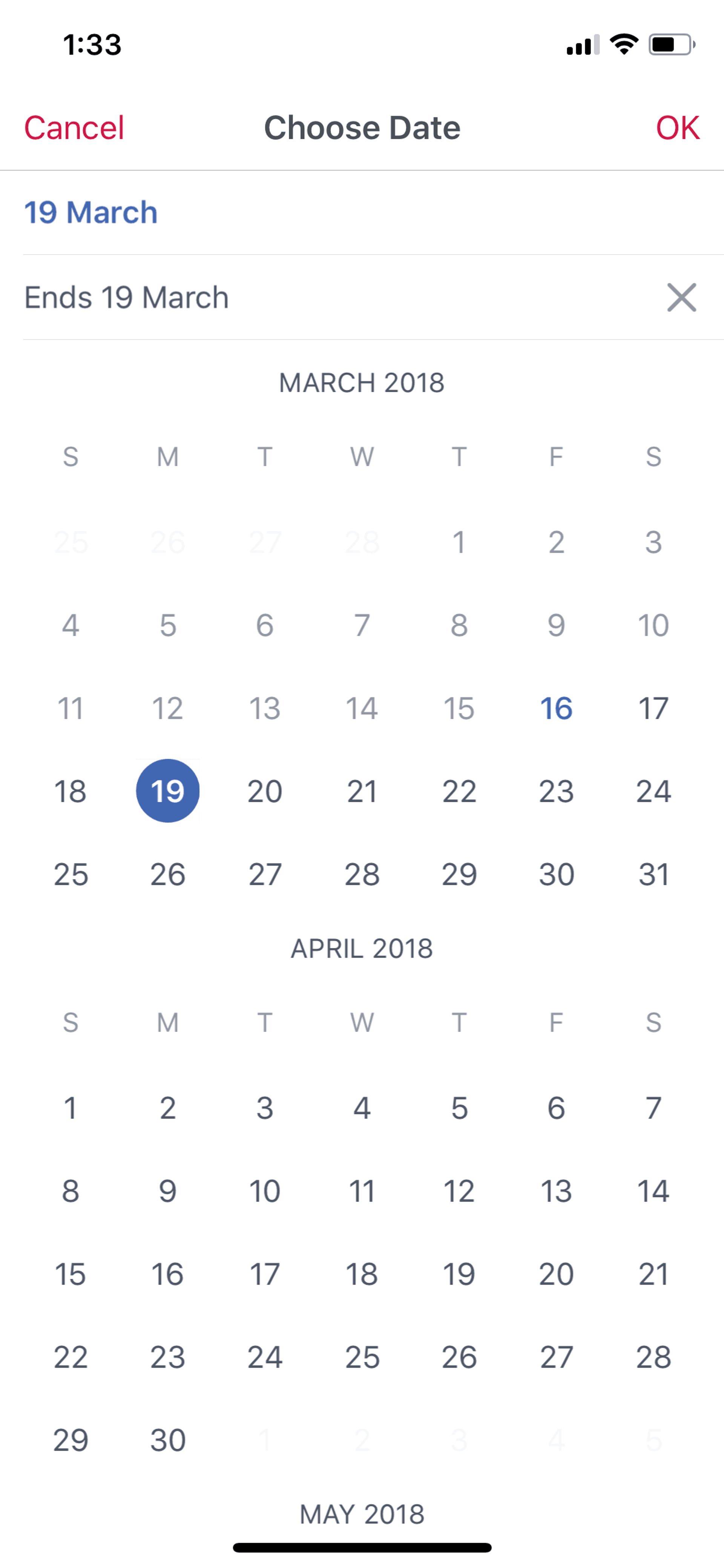 Facebook Local iOS Social Networking interface screenshot 17