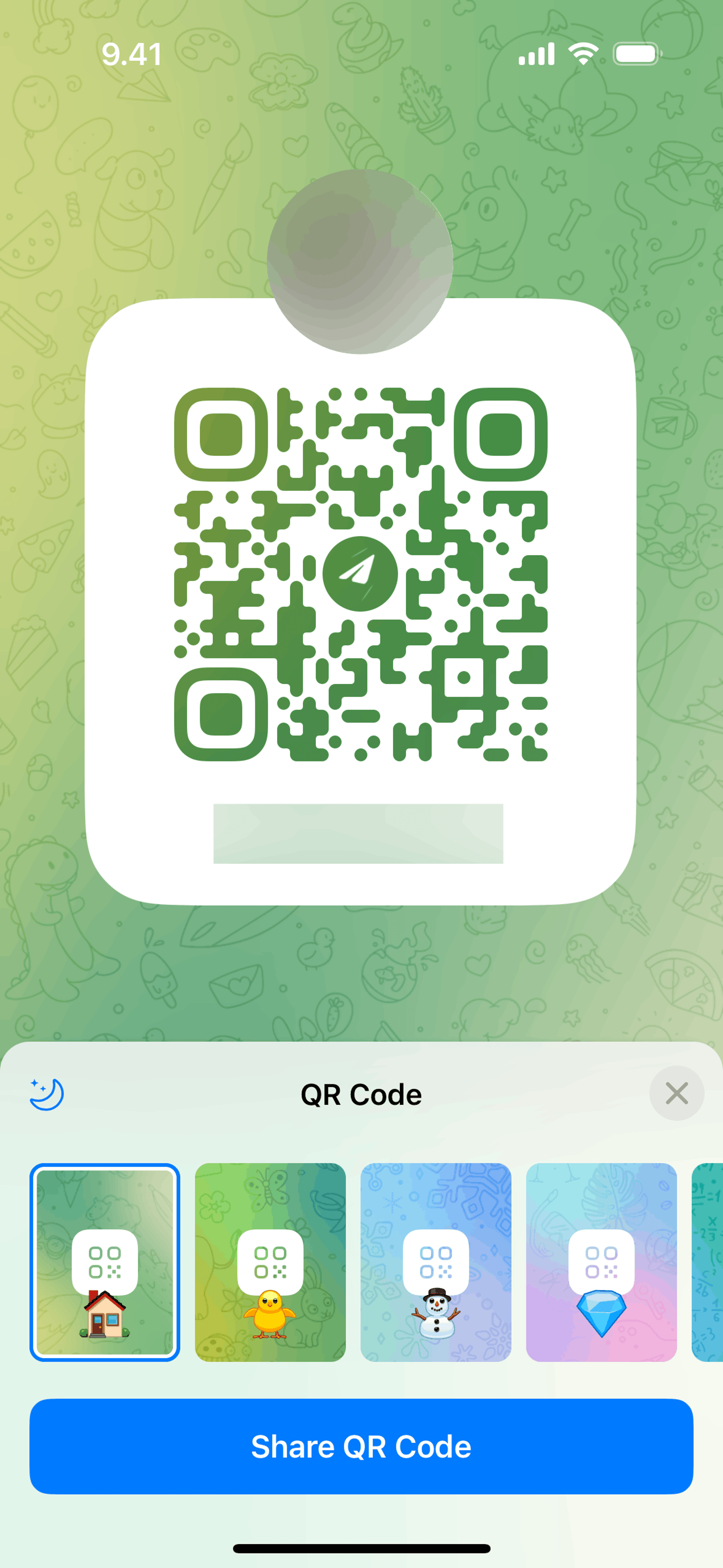 Telegram iOS Social Networking interface screenshot 20