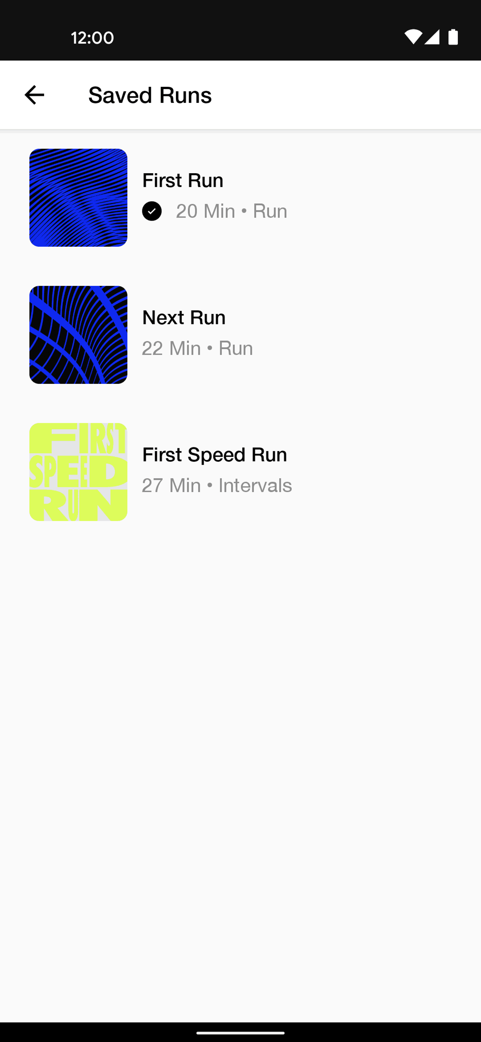 Nike Run Club Android Health & Fitness interface screenshot 9