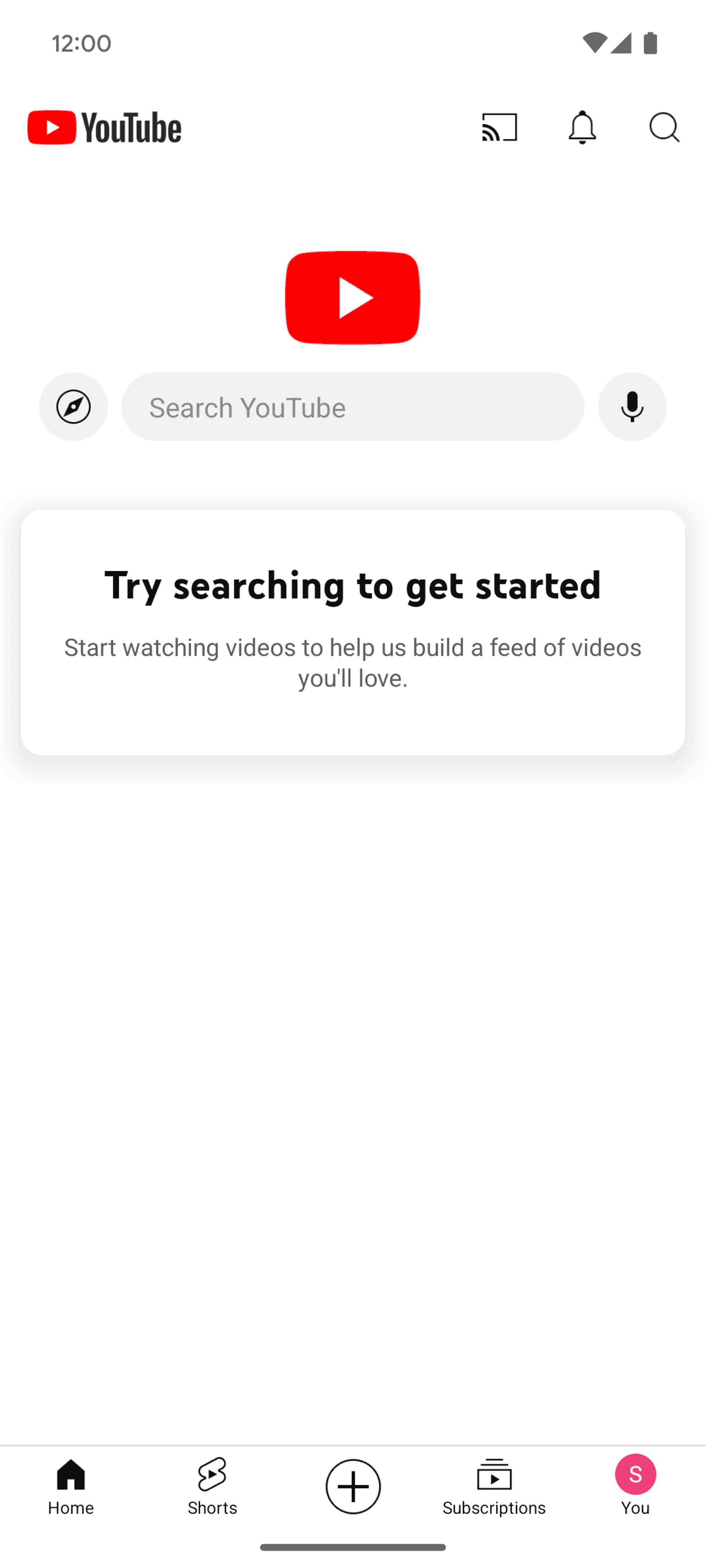 YouTube Android Photo & Video interface screenshot 3