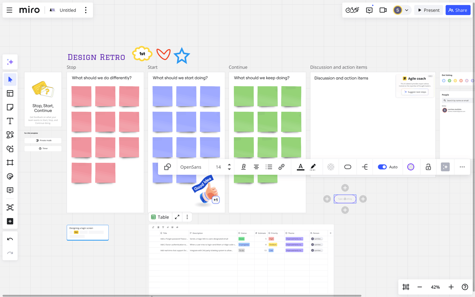 Miro Web Collaboration interface screenshot 17