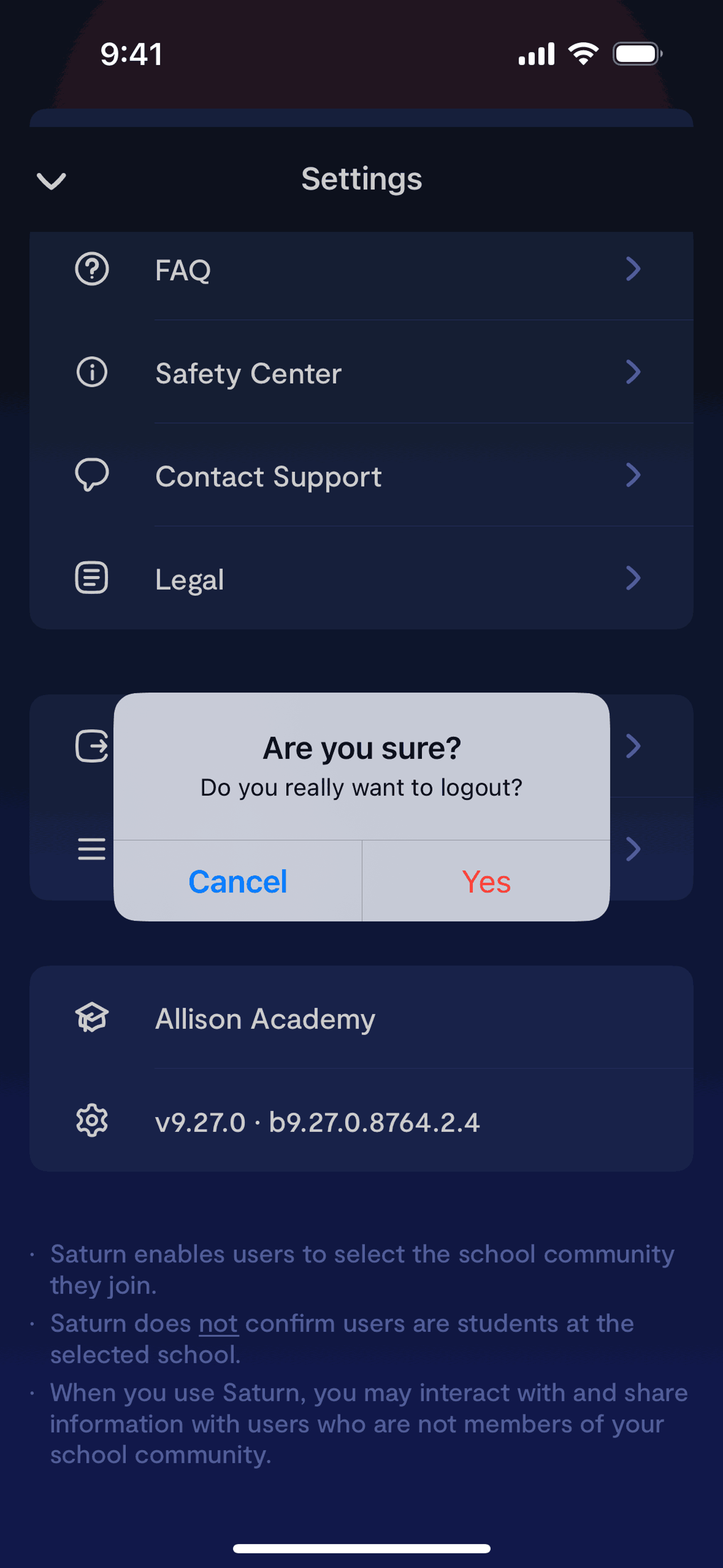 Saturn Calendar iOS Productivity interface screenshot 18
