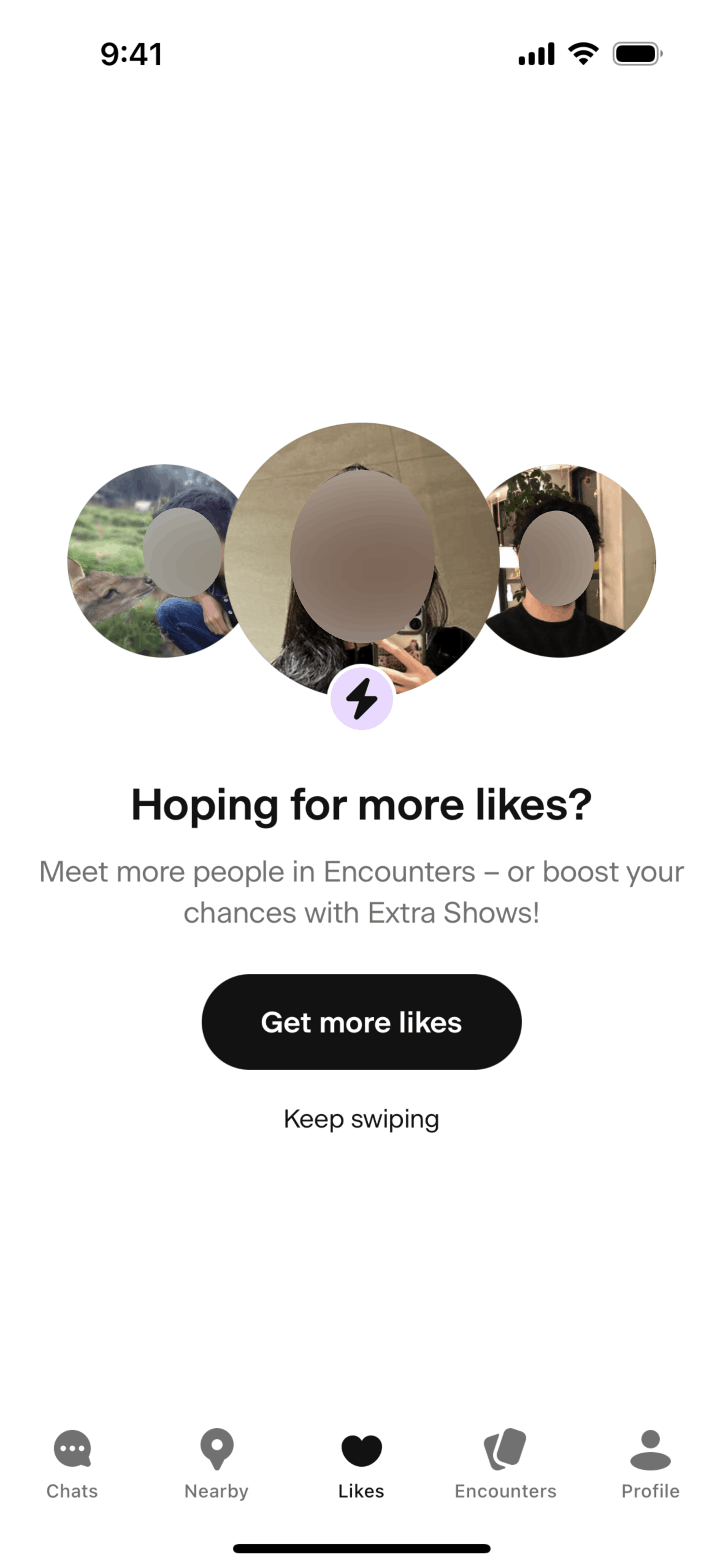 Badoo iOS Lifestyle interface screenshot 22