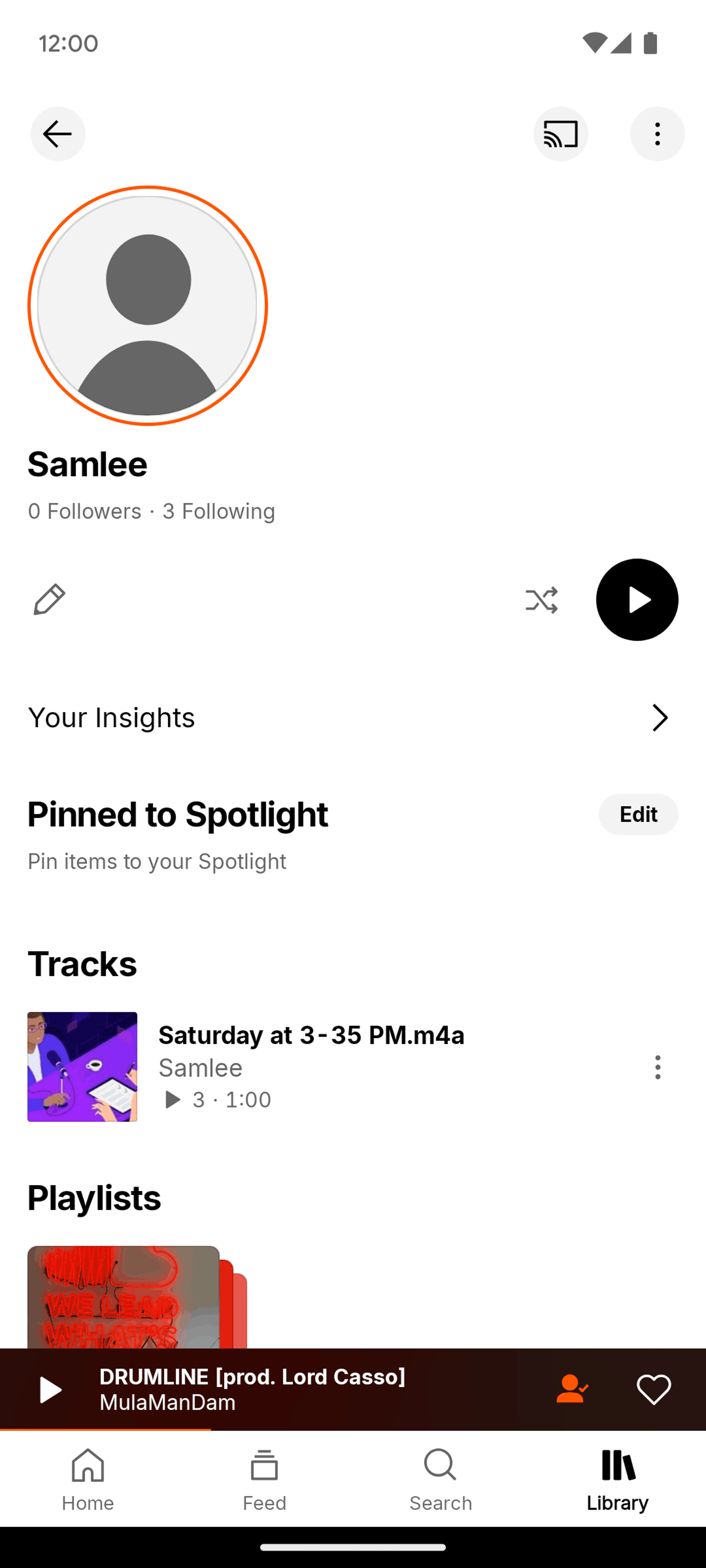 SoundCloud Android Music & Audio interface screenshot 3