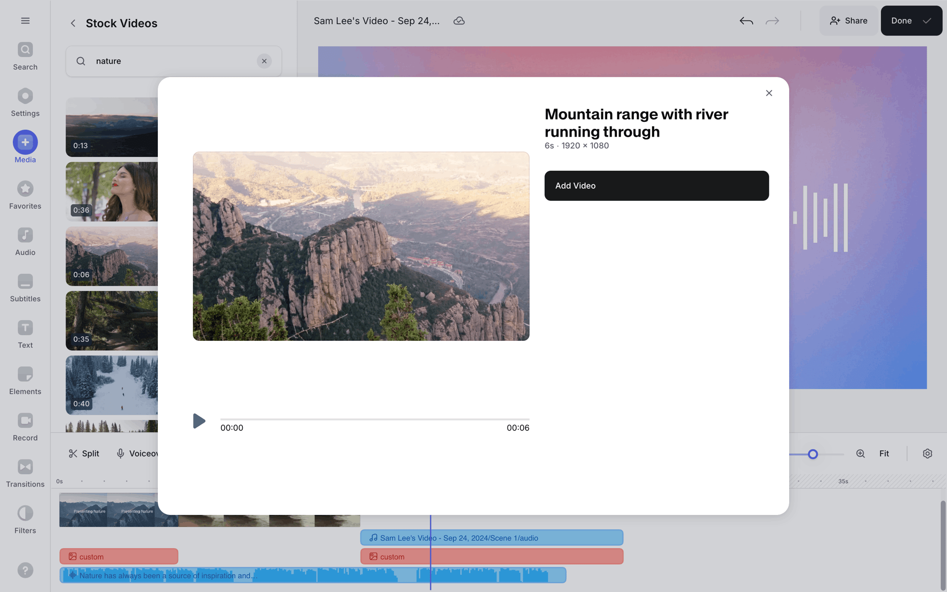 VEED Web Photo & Video interface screenshot 13