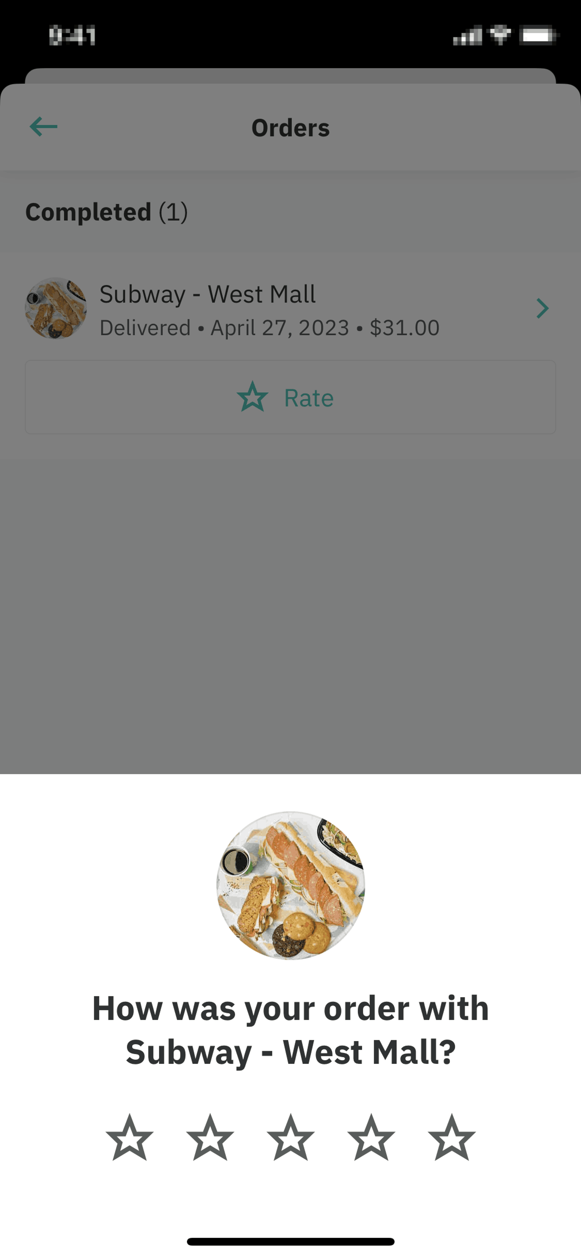 Deliveroo iOS Food & Drink interface screenshot 22