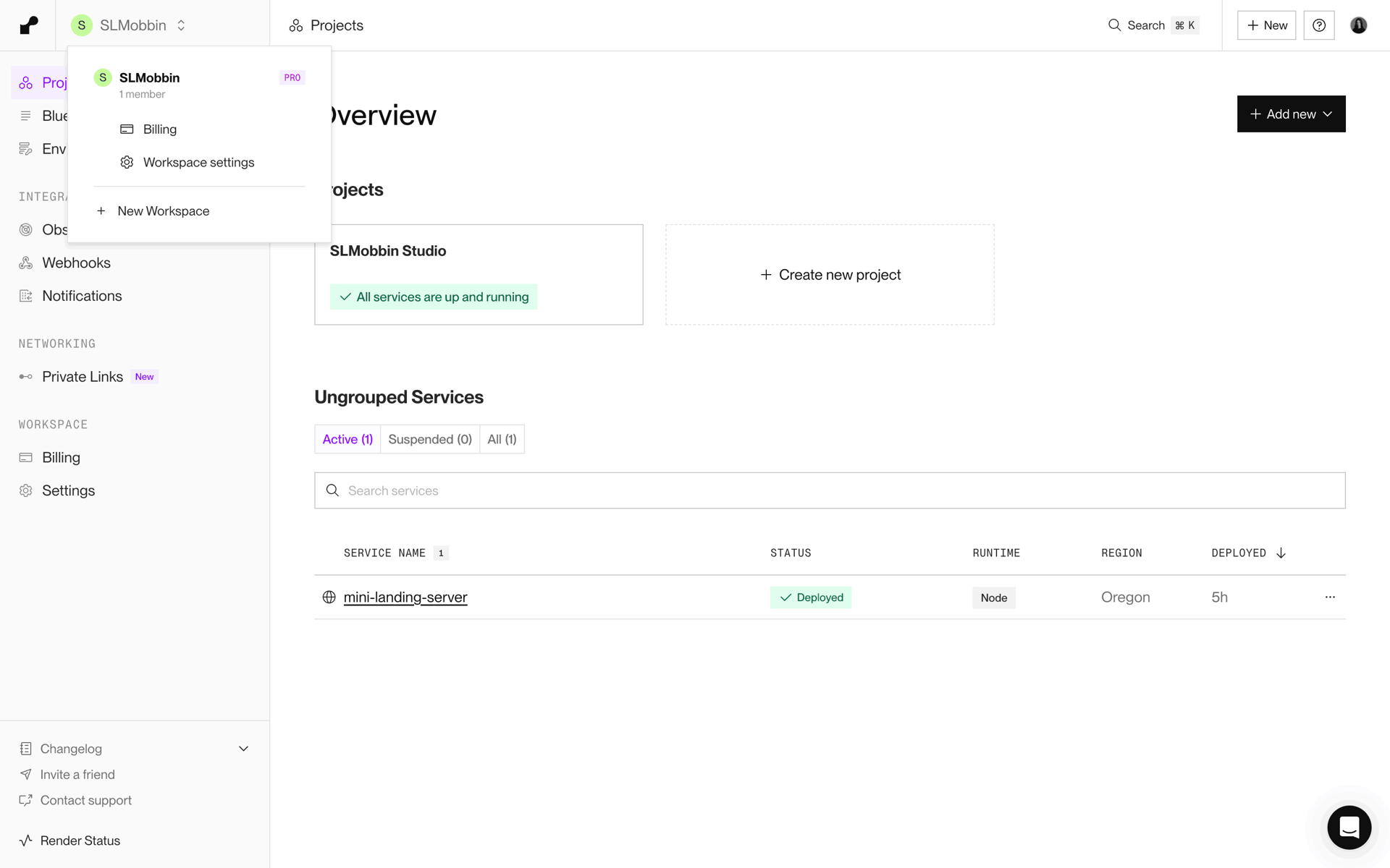 Render Web Developer Tools interface screenshot 13