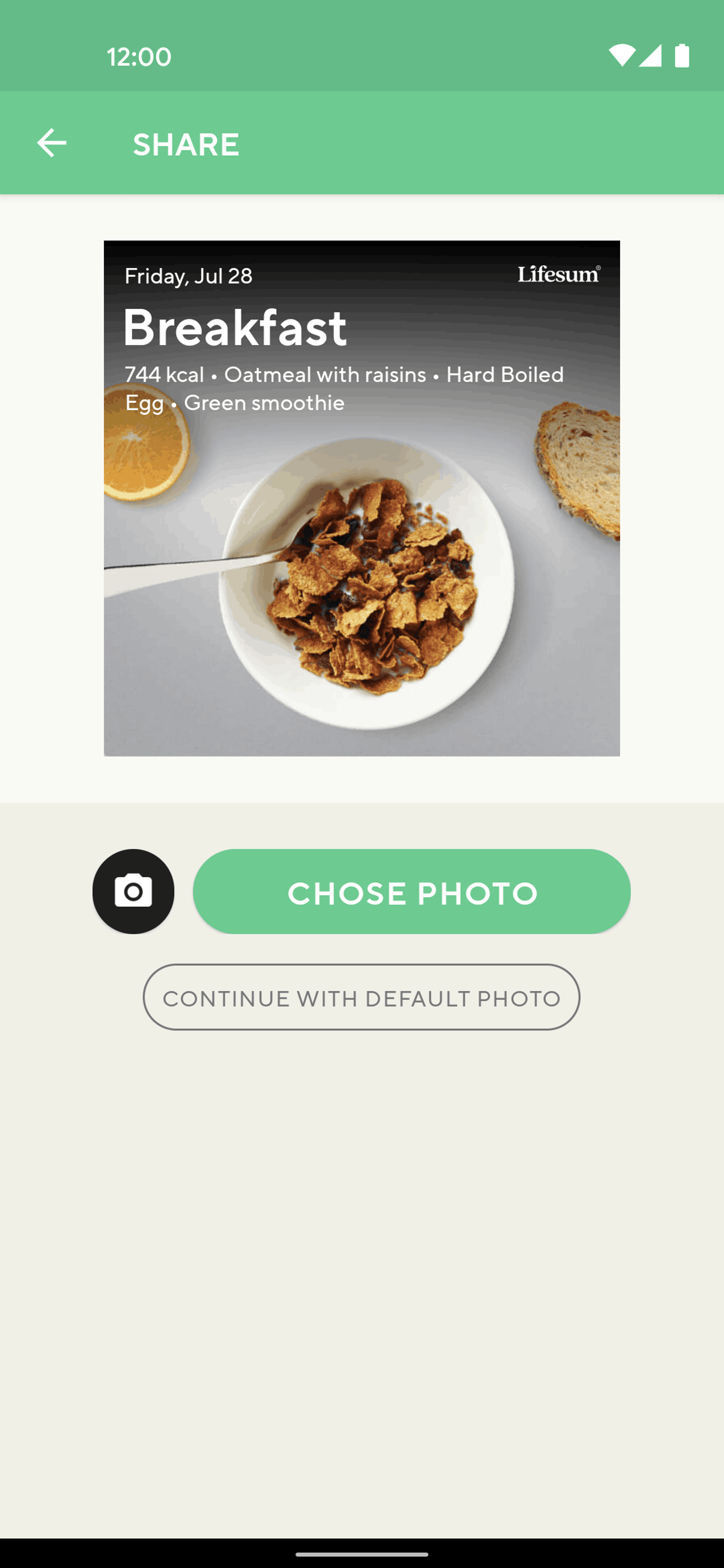 Lifesum Android Health & Fitness interface screenshot 12