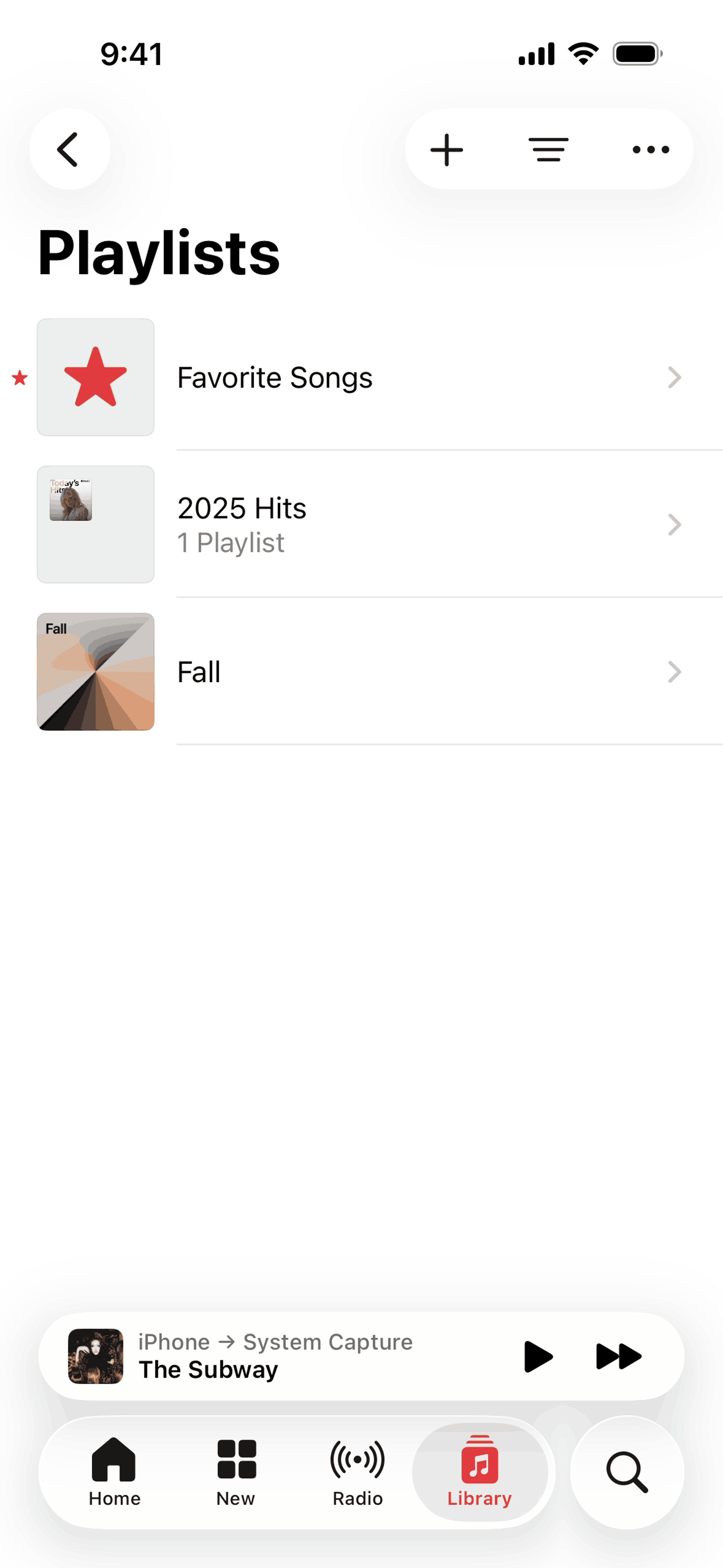 Apple Music iOS Music & Audio interface screenshot 7