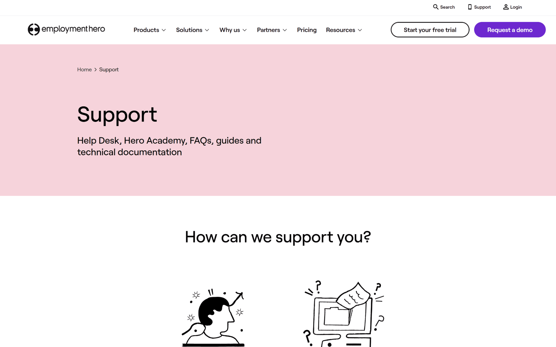 Employment Hero Web Business interface screenshot 9