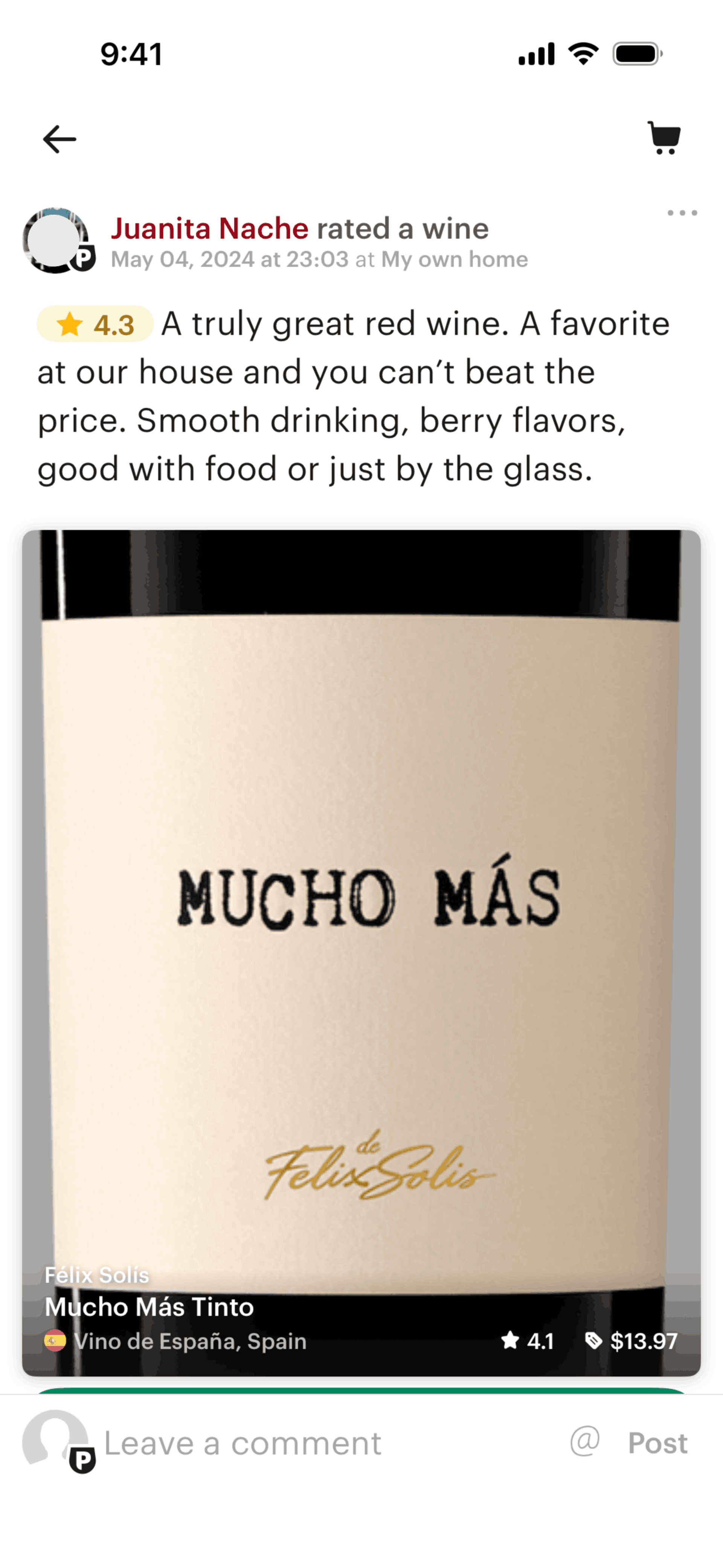 Vivino iOS Shopping interface screenshot 22