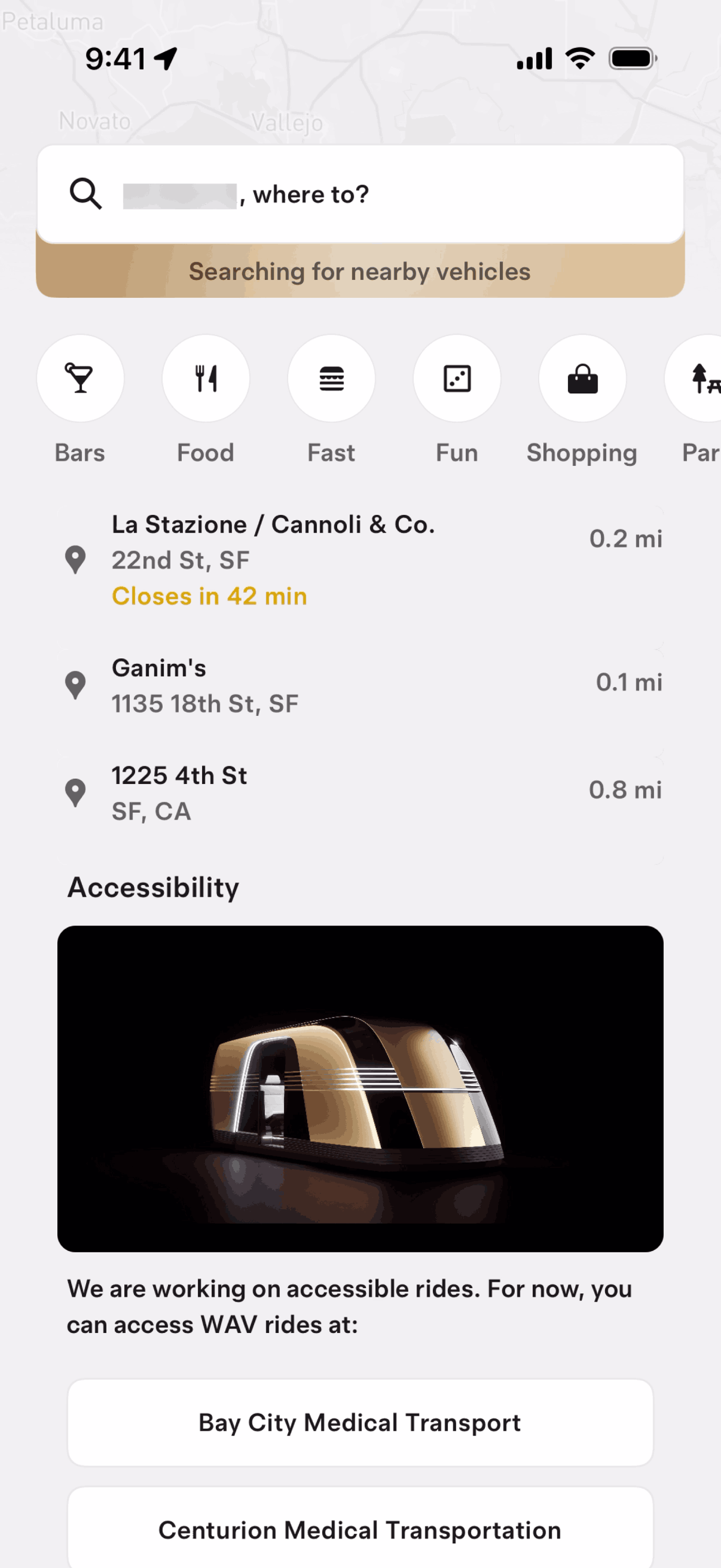 Tesla Robotaxi iOS Travel & Transportation interface screenshot 21