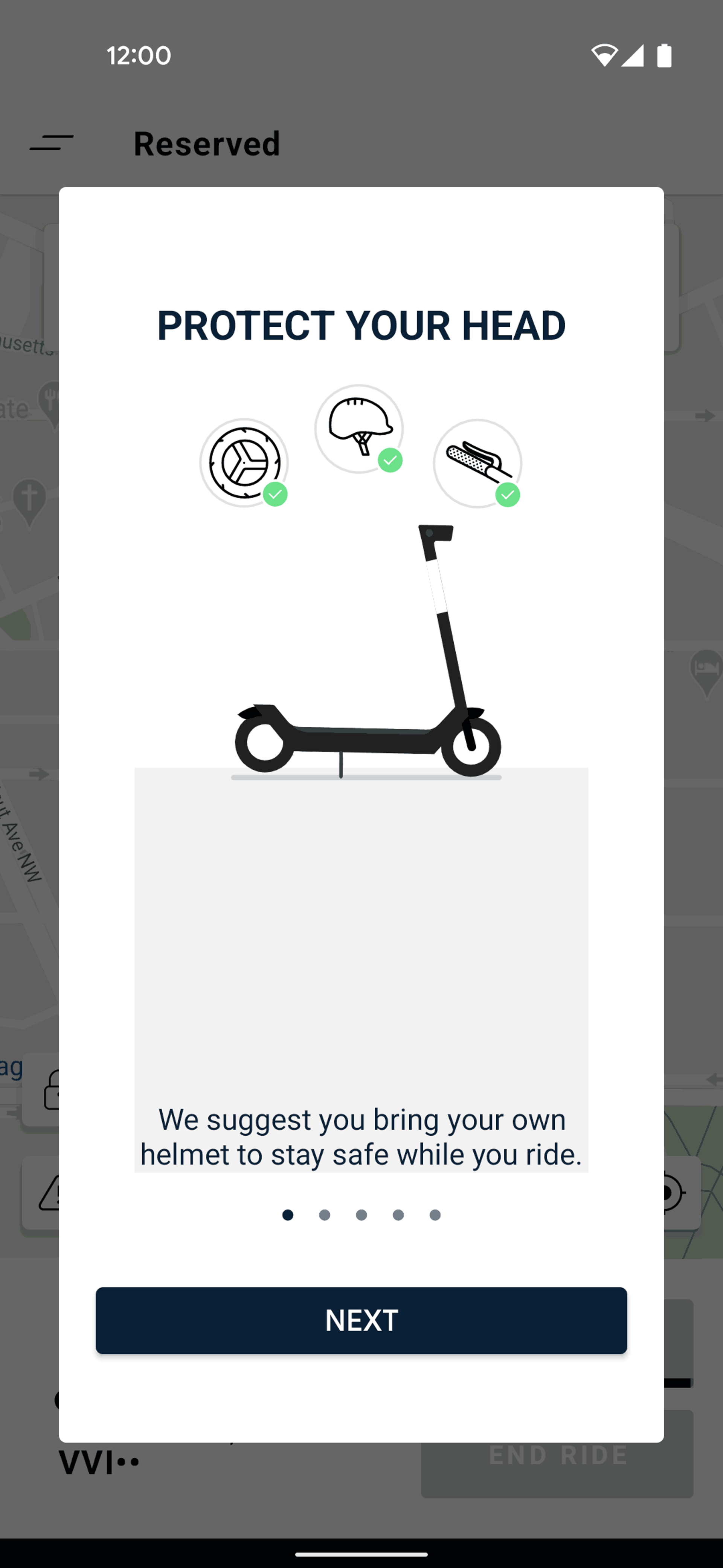 Bird Android Travel & Transportation interface screenshot 18