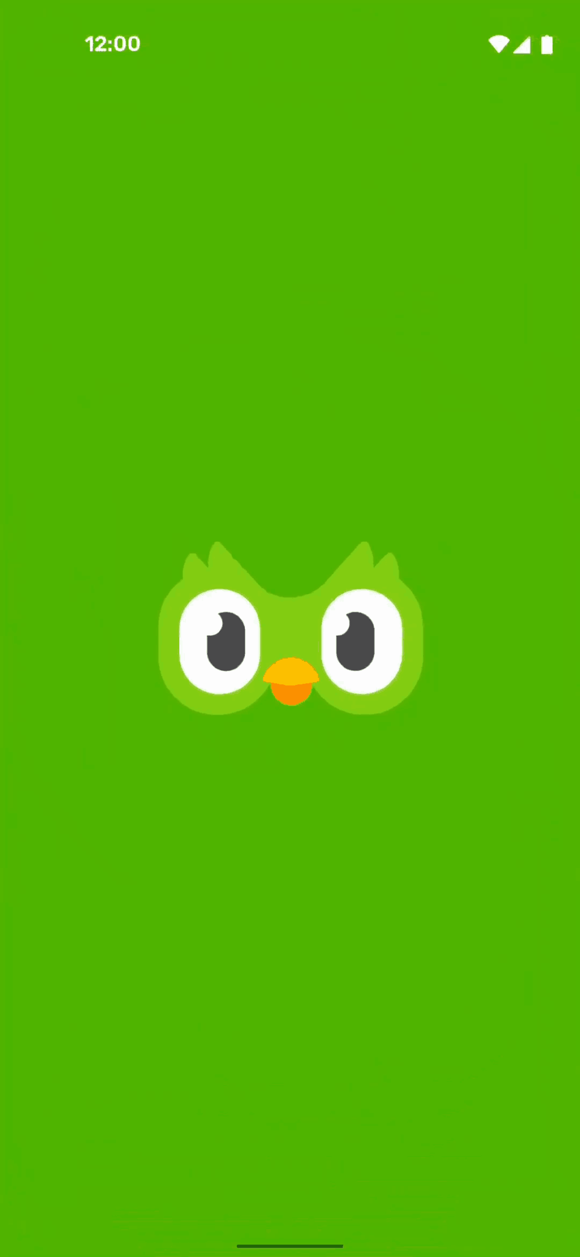 Duolingo Android Education interface screenshot 1