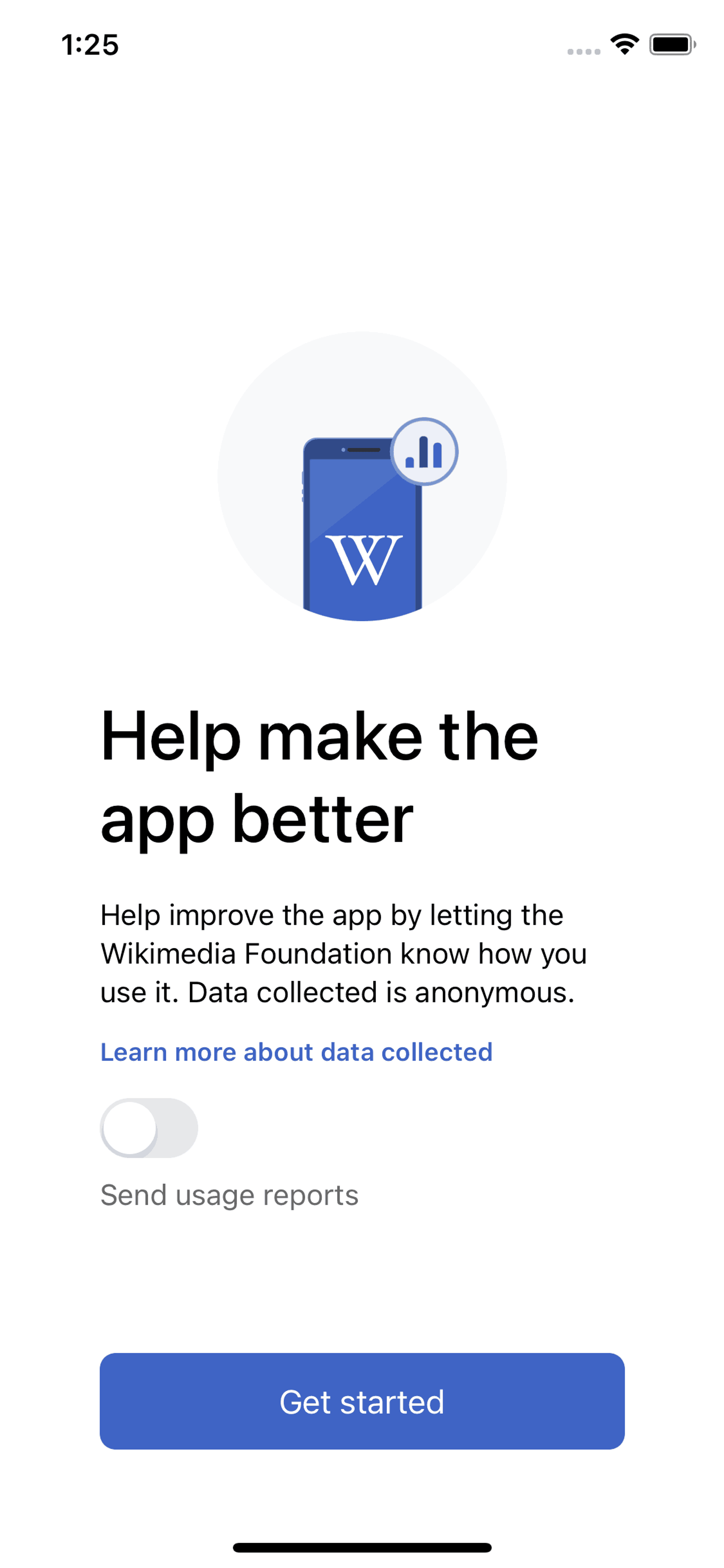 Wikipedia iOS Reference interface screenshot 6