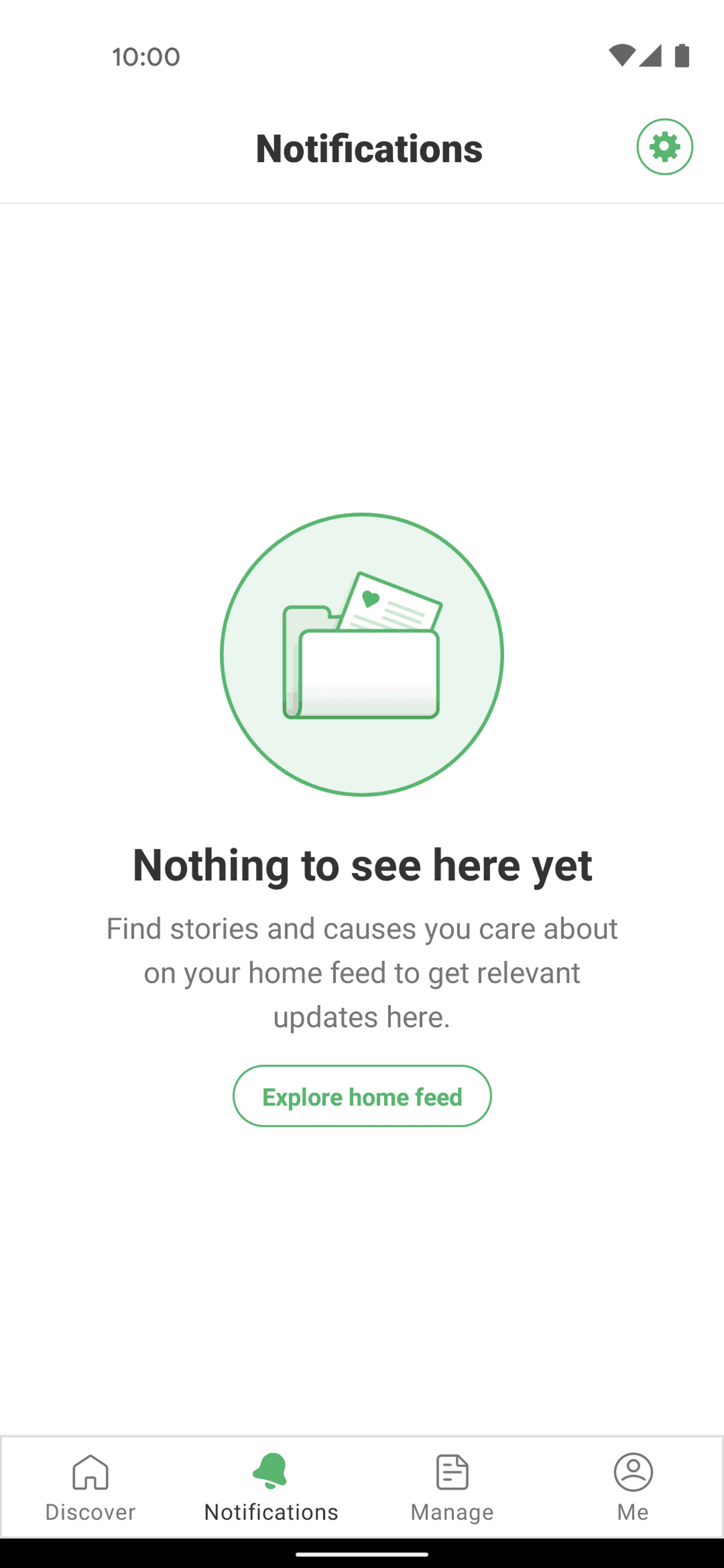GoFundMe Android Social Networking interface screenshot 2