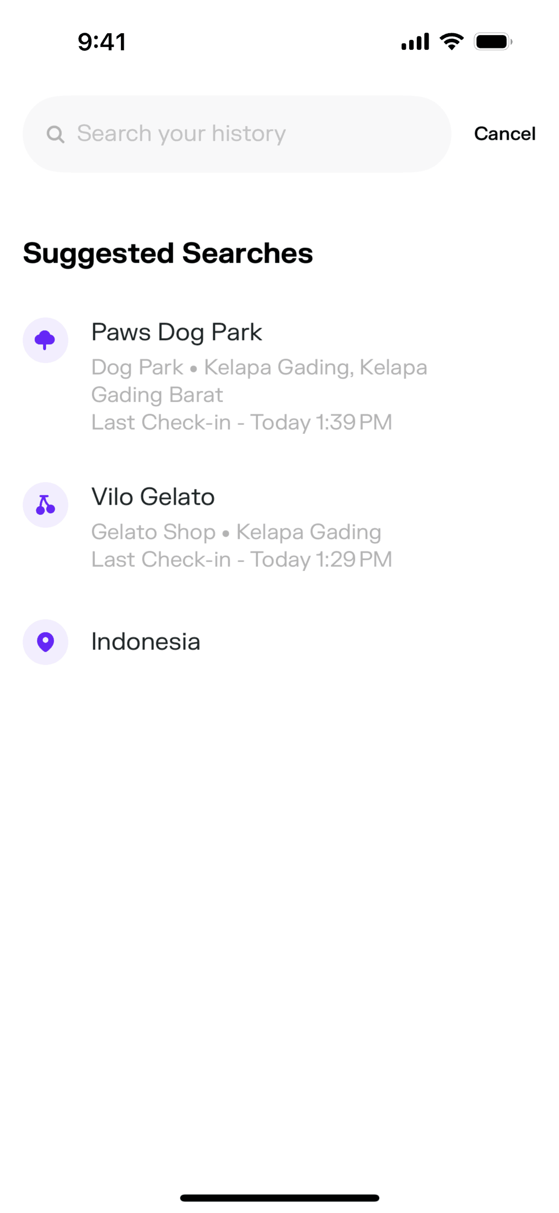 Swarm iOS Social Networking interface screenshot 15
