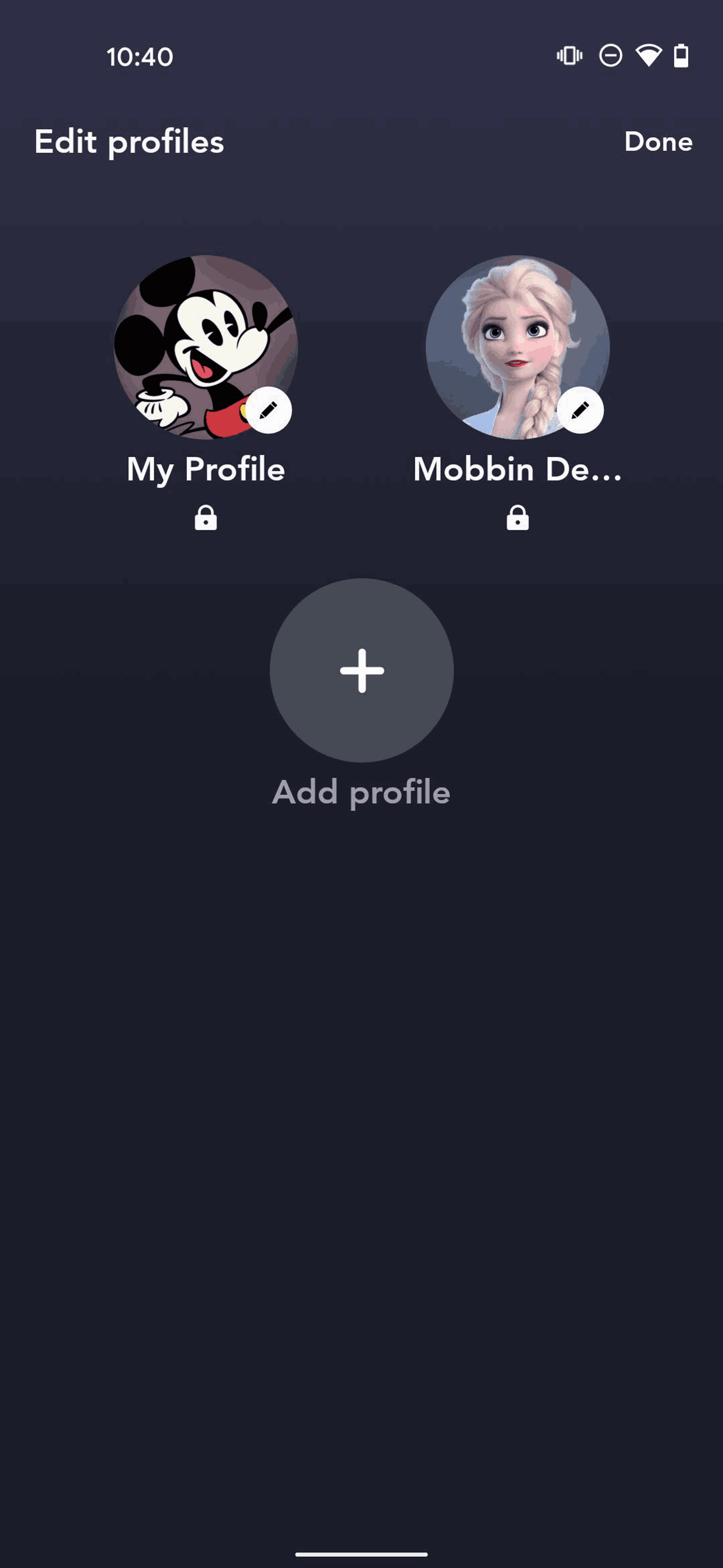 Disney+ Android Entertainment interface screenshot 22