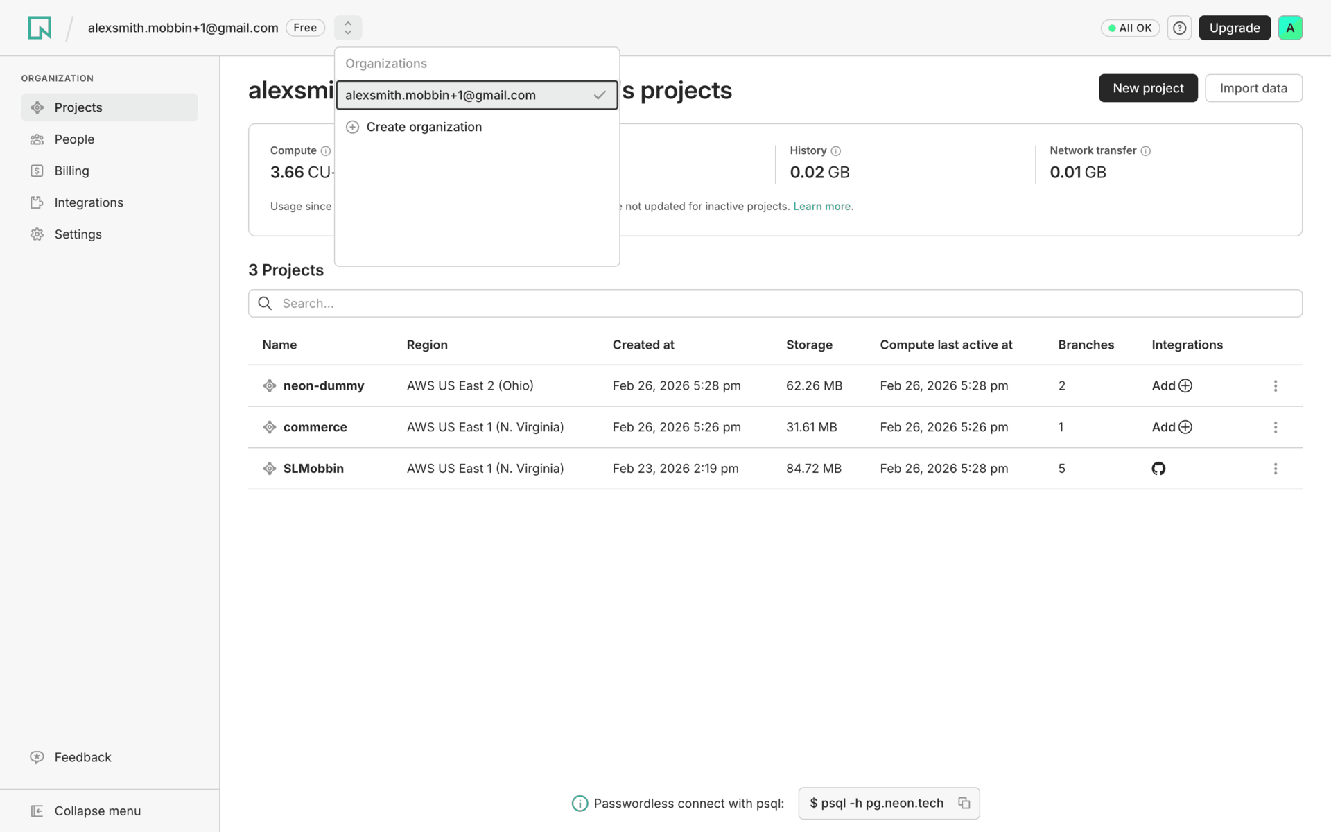 Neon Web Developer Tools interface screenshot 15